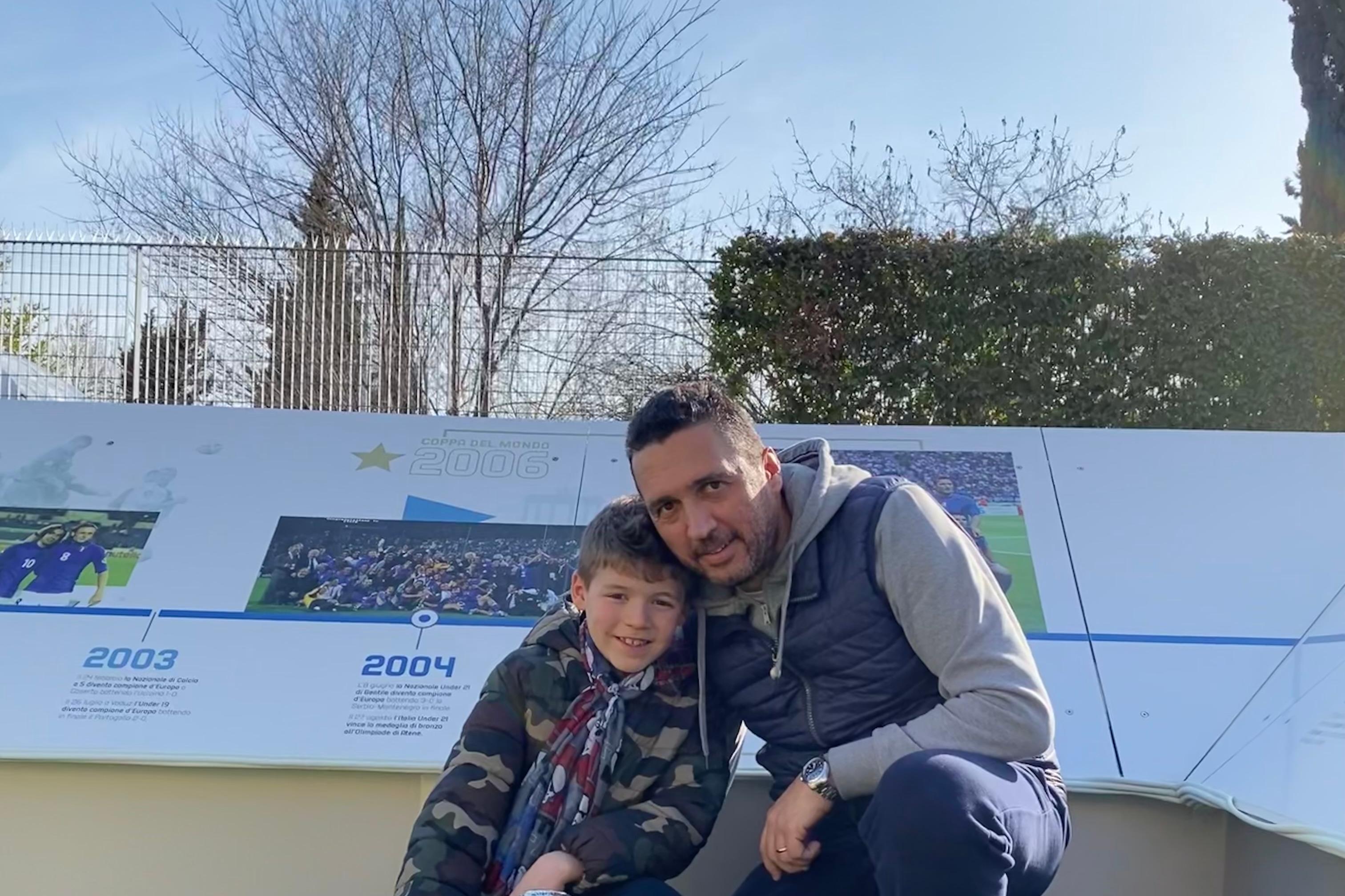 Tanti papà al Museo del Calcio nella giornata della loro festa