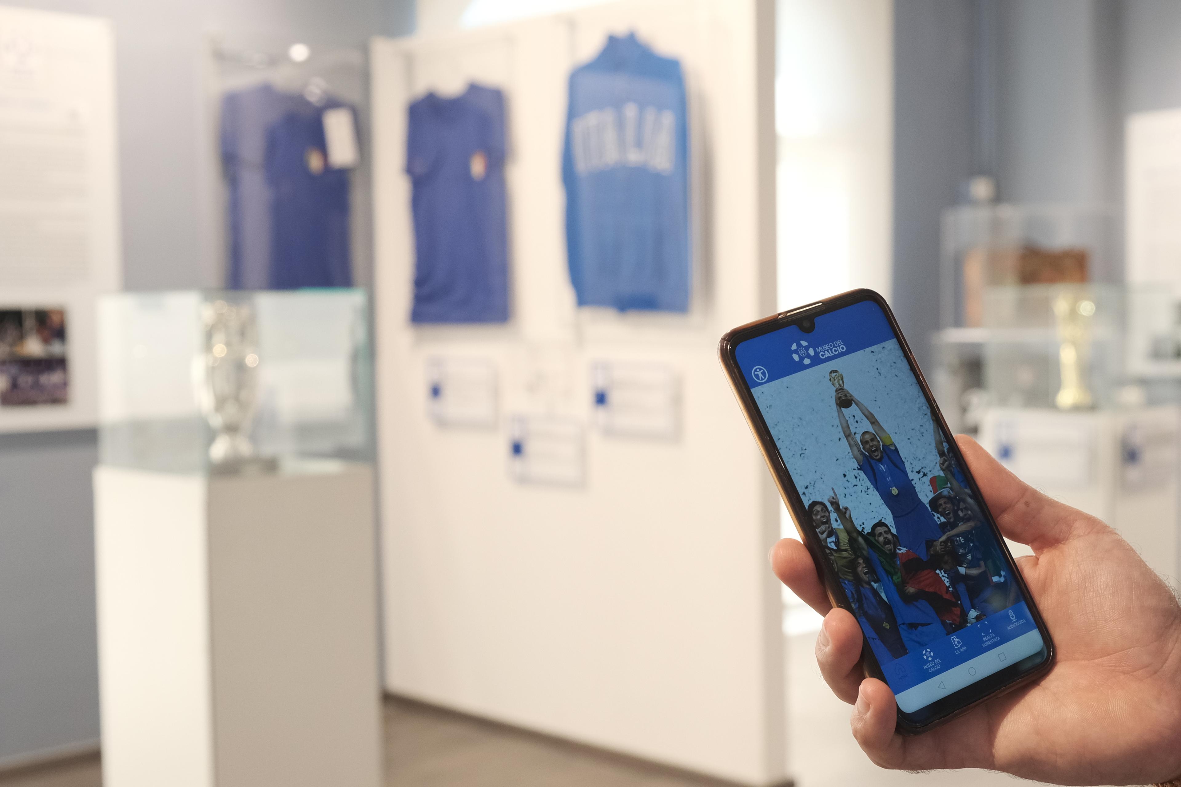 Innovazione e inclusione: visitare il Museo del Calcio con una nuova app per persone con disabilità sensoriali