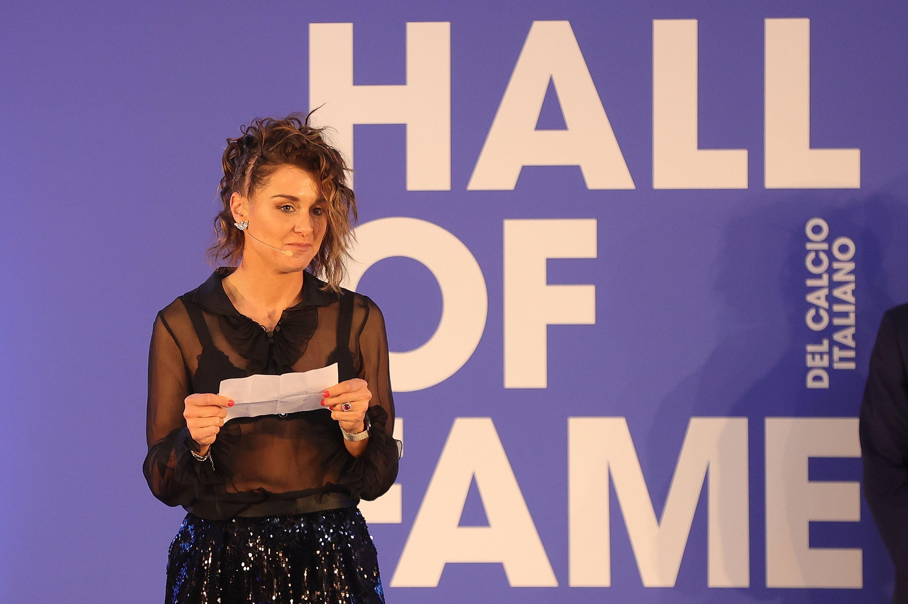 FLORENCE, ITALY - NOVEMBER 13: Cristiana Girelli of Juventus Women during FIGC Hall of Fame at Centro Tecnico Federale di Coverciano on November 13, 2023 in Florence, Italy. (Photo by Gabriele Maltinti/Getty Images) *** Local Caption *** Cristiana Girelli