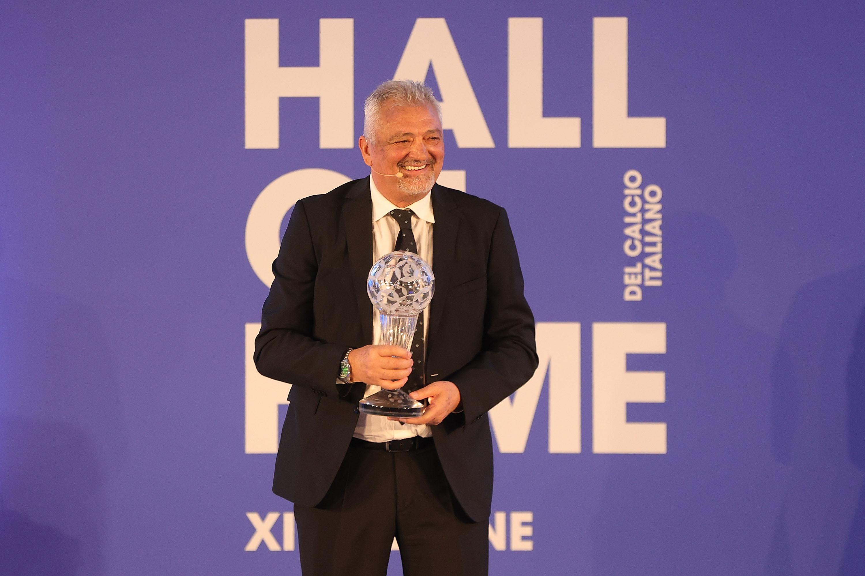FLORENCE, ITALY - NOVEMBER 13: Alessandro Altobelli former world champion footballer in 1982 World Cup in Spain during FIGC Hall of Fame at Centro Tecnico Federale di Coverciano on November 13, 2023 in Florence, Italy. (Photo by Gabriele Maltinti/Getty Images) *** Local Caption *** Alessandro Altobelli