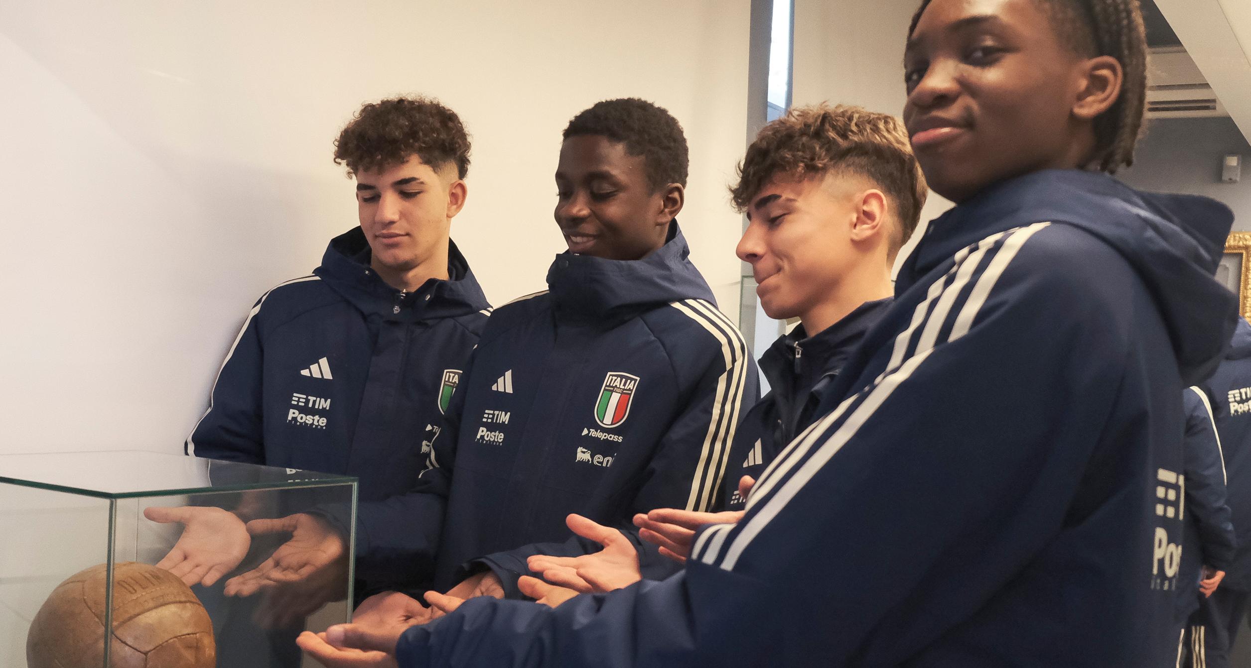 La visita della Nazionale Under 15
