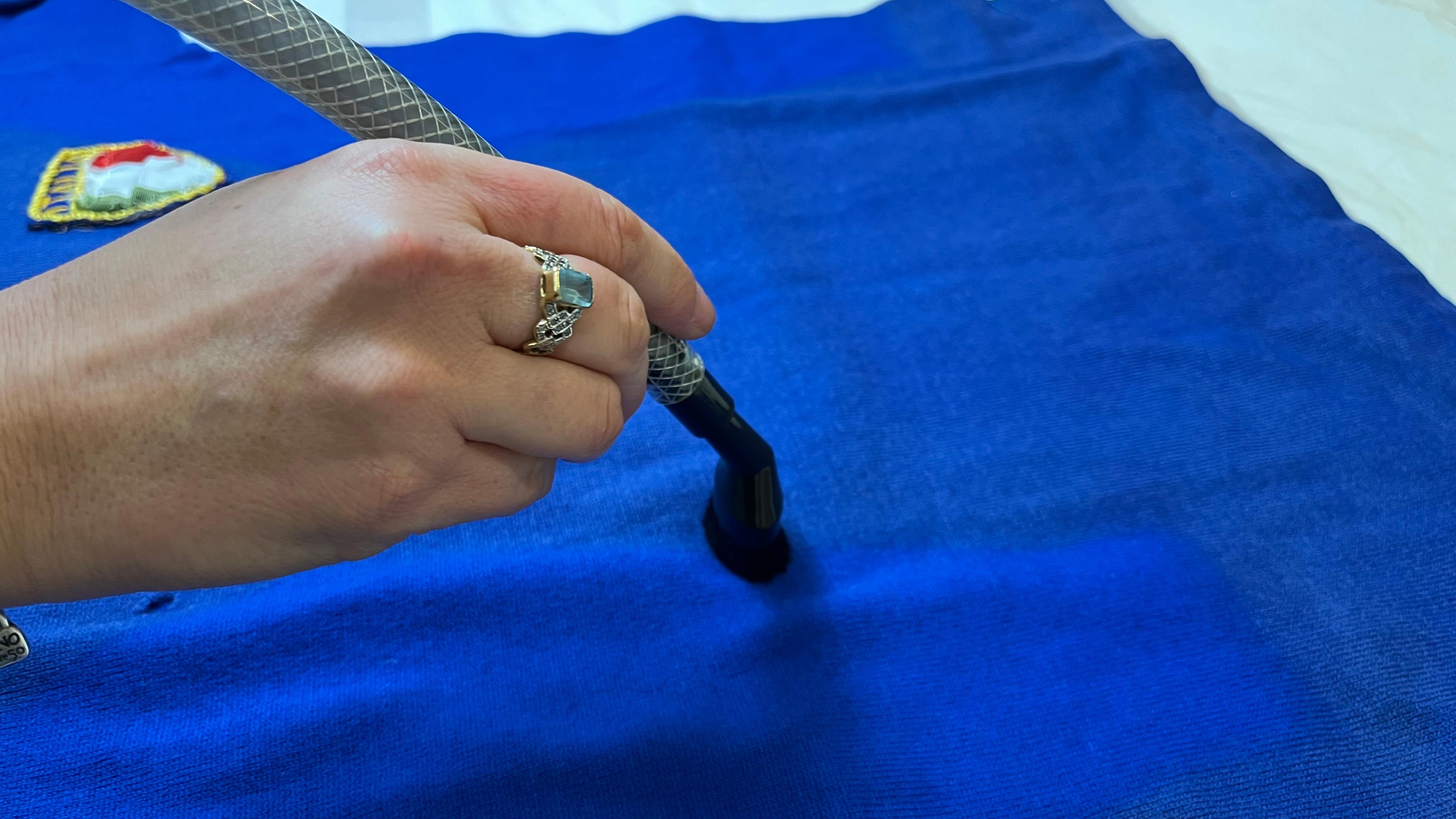 Conserving nine shirts from the Football Museum