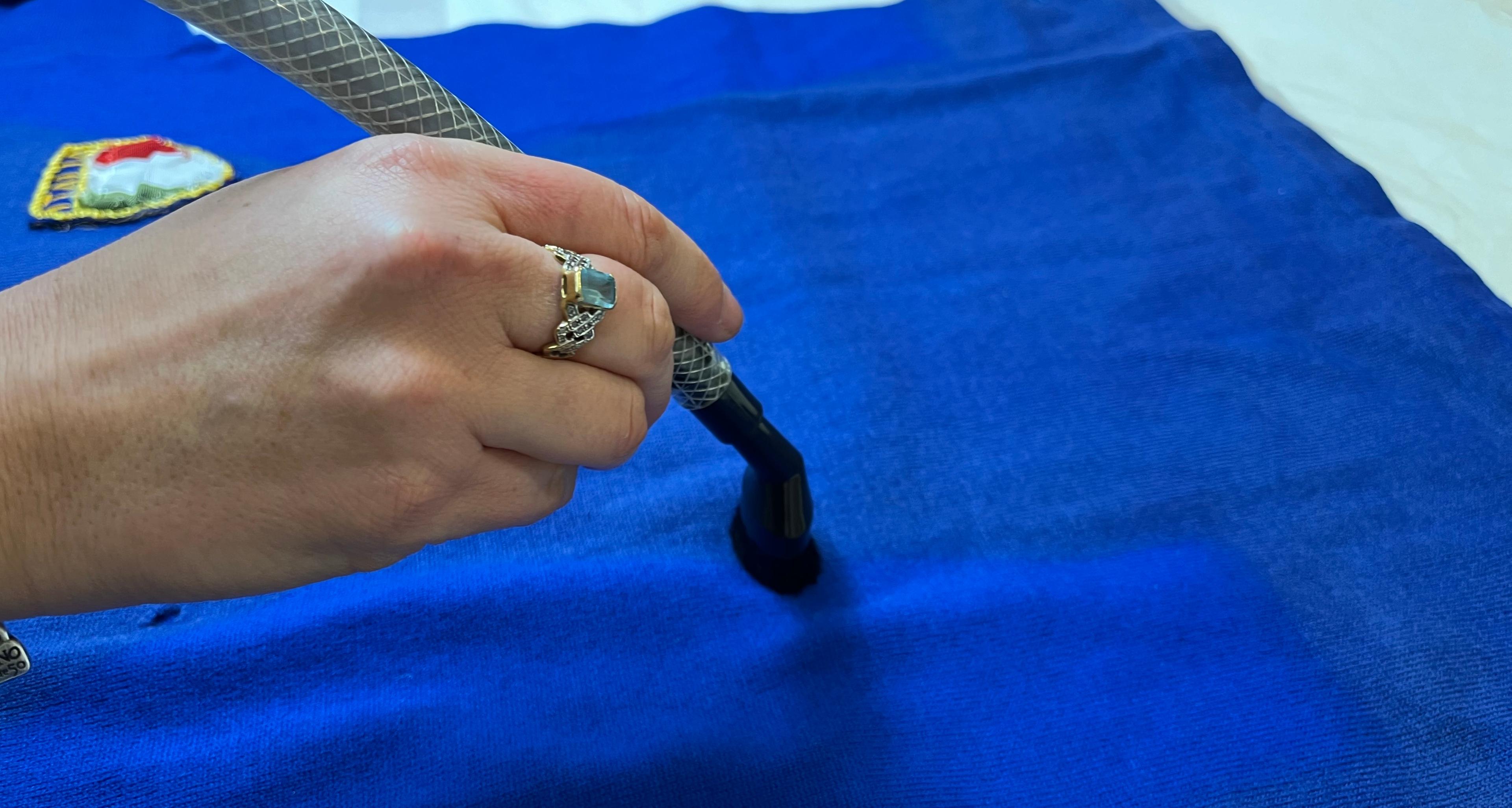 Conserving nine shirts from the Football Museum