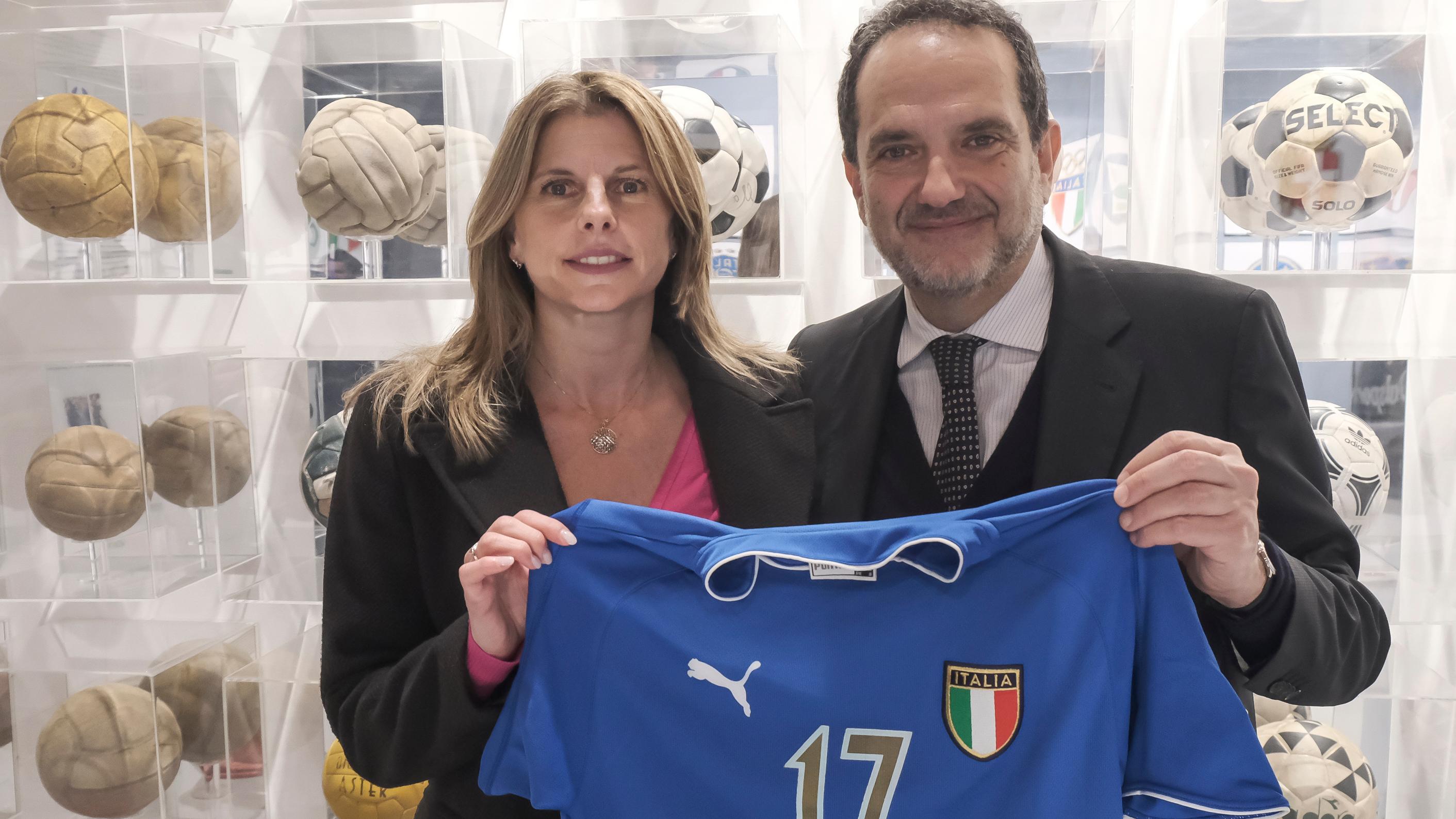Katia Serra donates Azzurre shirt: \"Incredibly rewarding\"