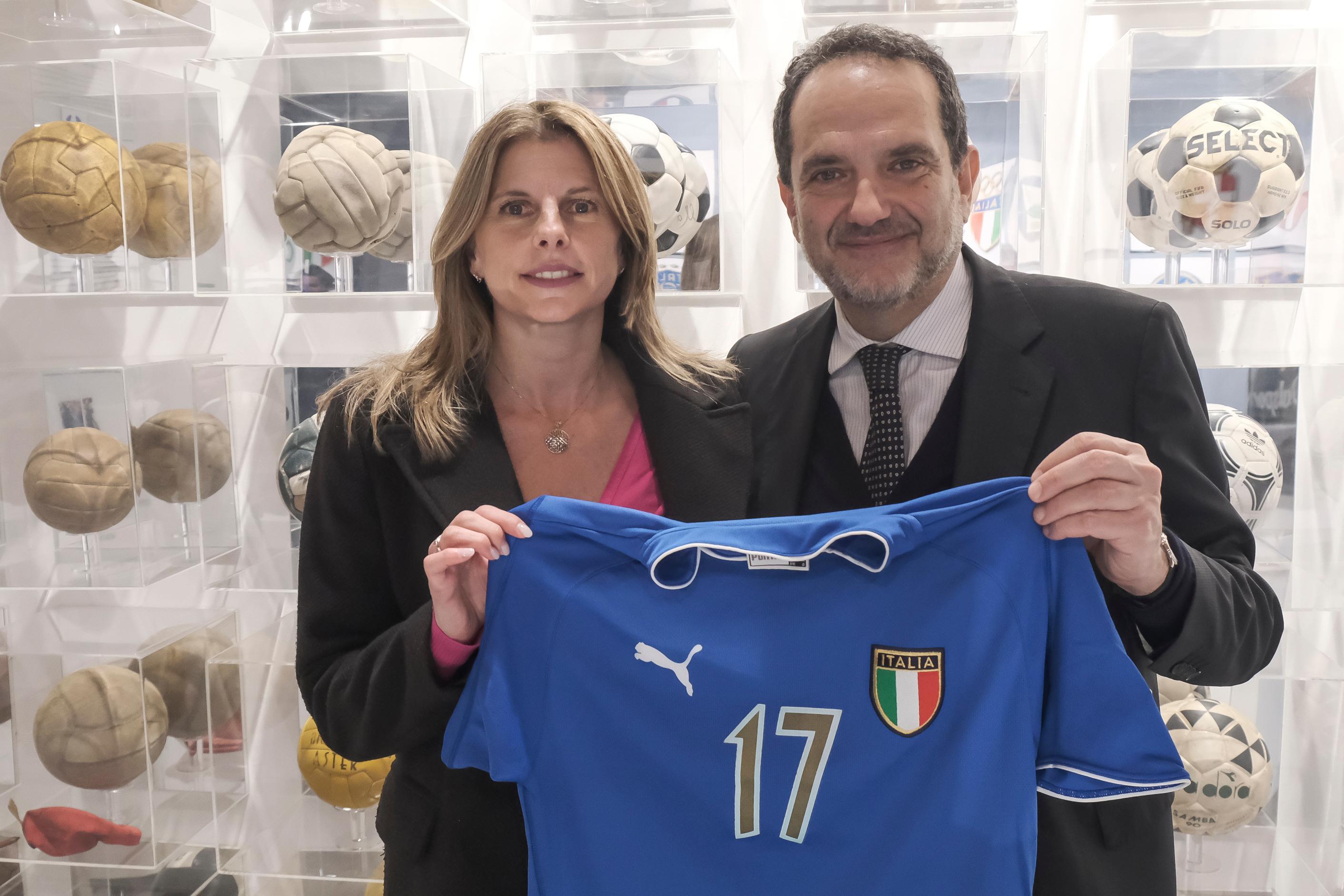 Katia Serra donates Azzurre shirt: \"Incredibly rewarding\"