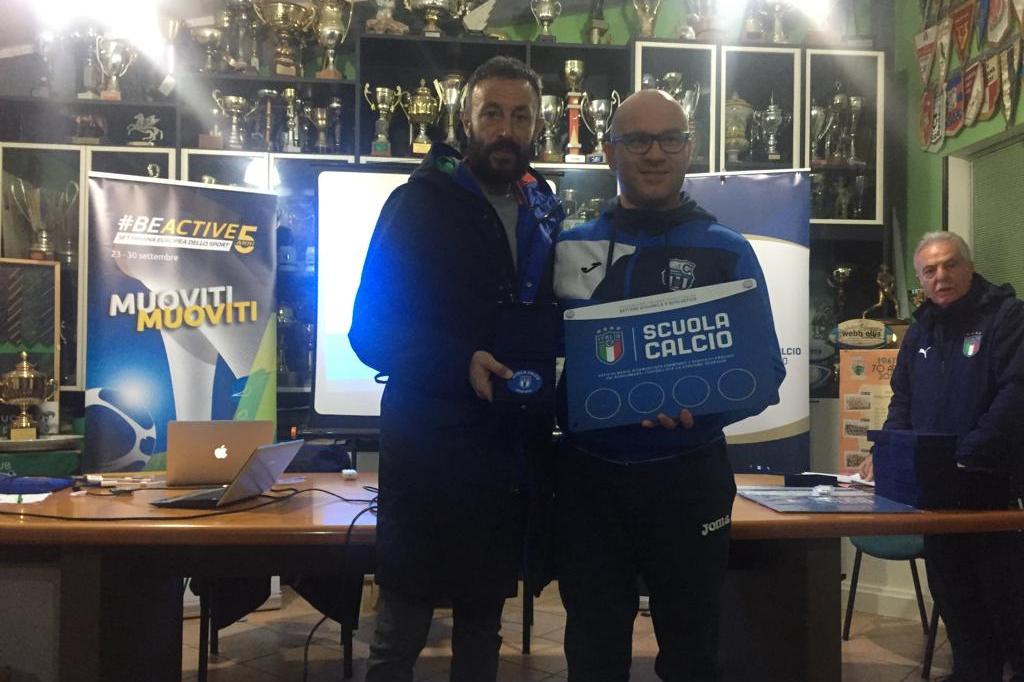 Consegna Targhe Scuole Calcio e Scuole Calcio Elitè 2019