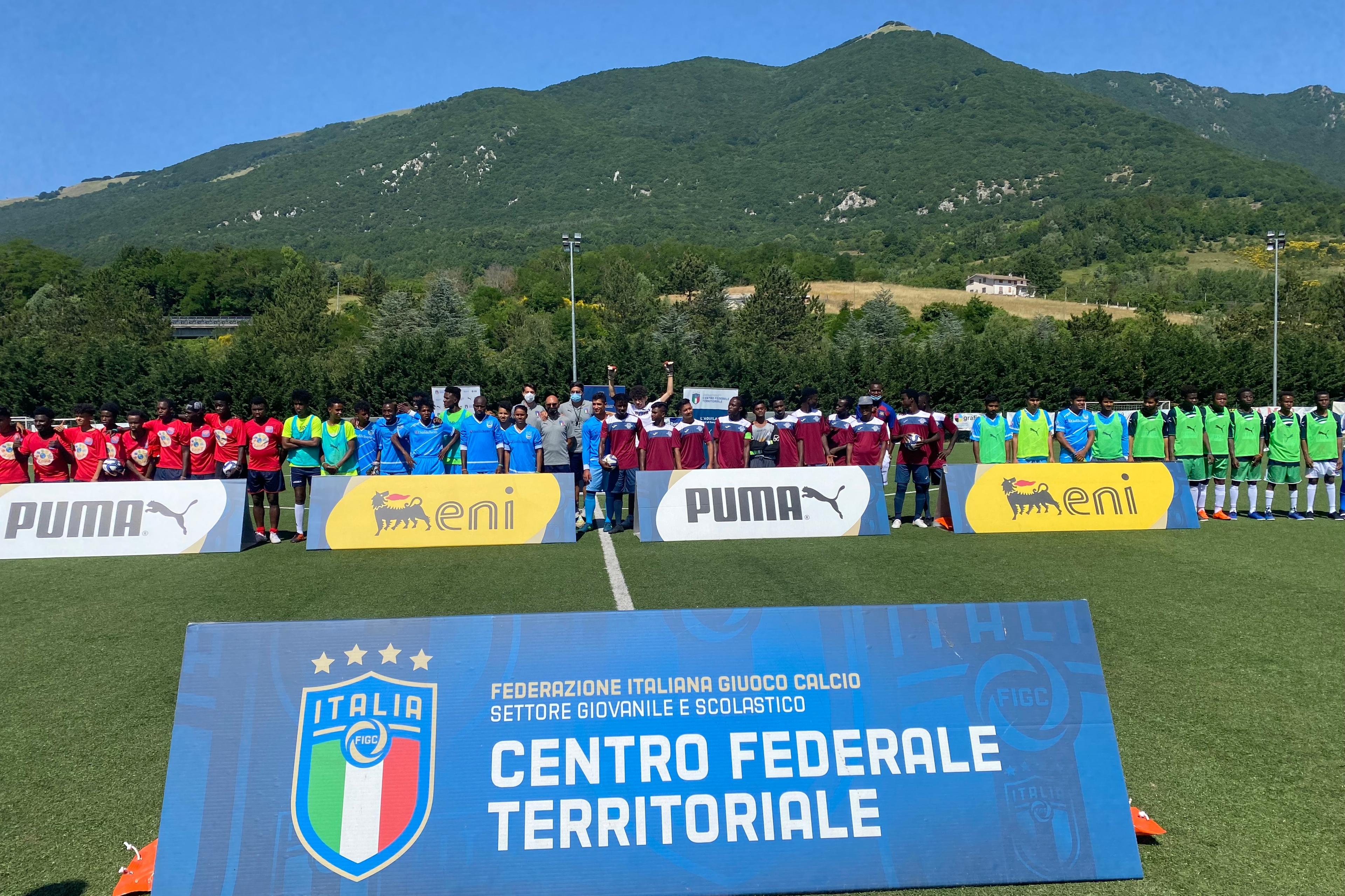 Fase Interregionale Progetto Rete - Refugee Teams a Castel di Sangro