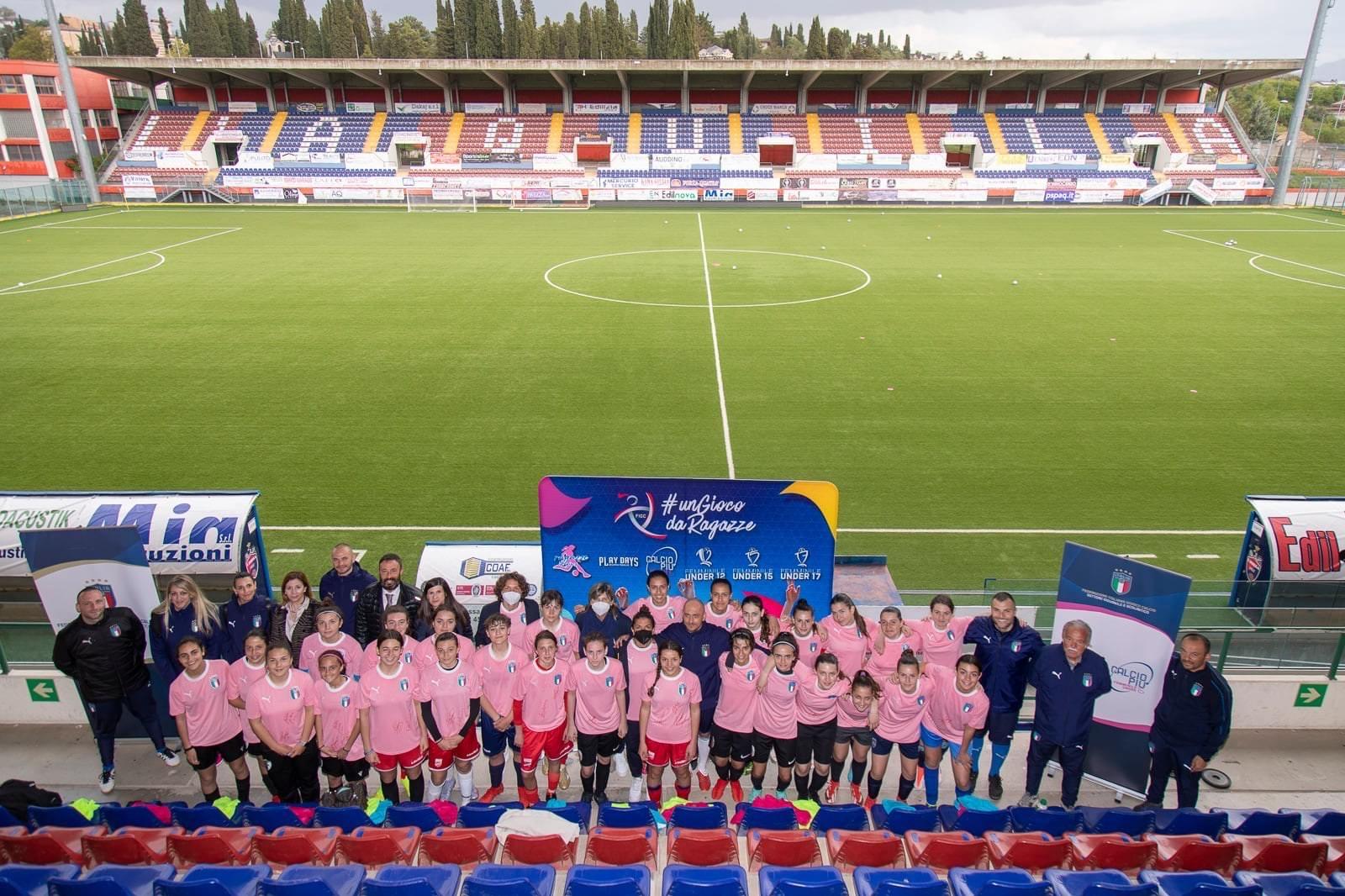 Calcio Femminile: Giornata con ospiti d'eccezione a L'Aquila