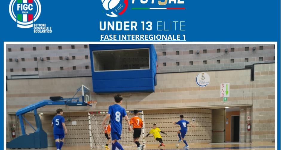 Basilicata: fase Interregionale 1 del Torneo Under 13 Futsal Elite