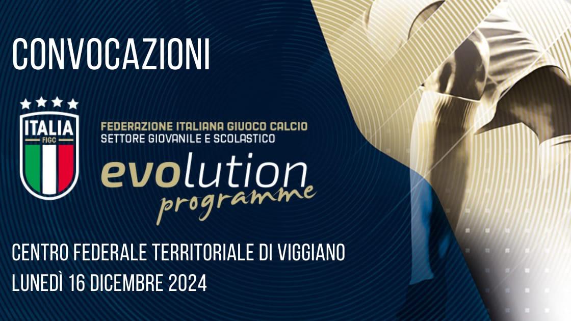 CONVOCAZIONI PER IL CTF DI VIGGIANO 16 DICEMBRE 2024