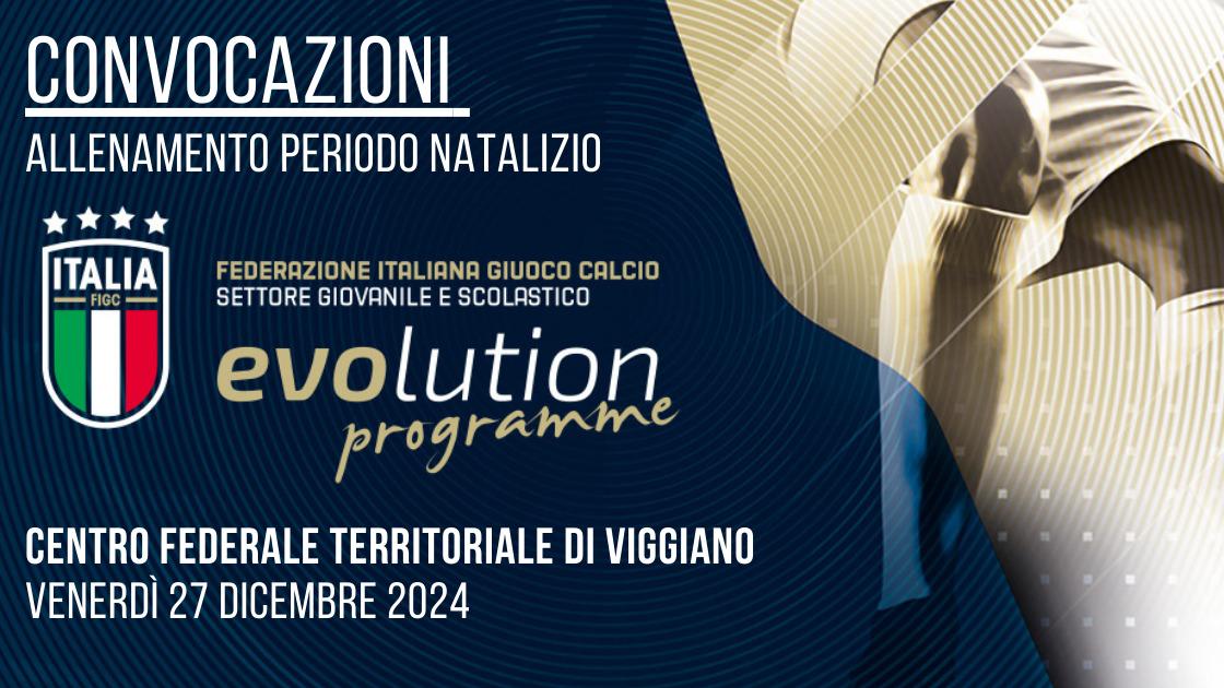 CONVOCAZIONI PER IL CTF DI VIGGIANO 27 DICEMBRE 2024