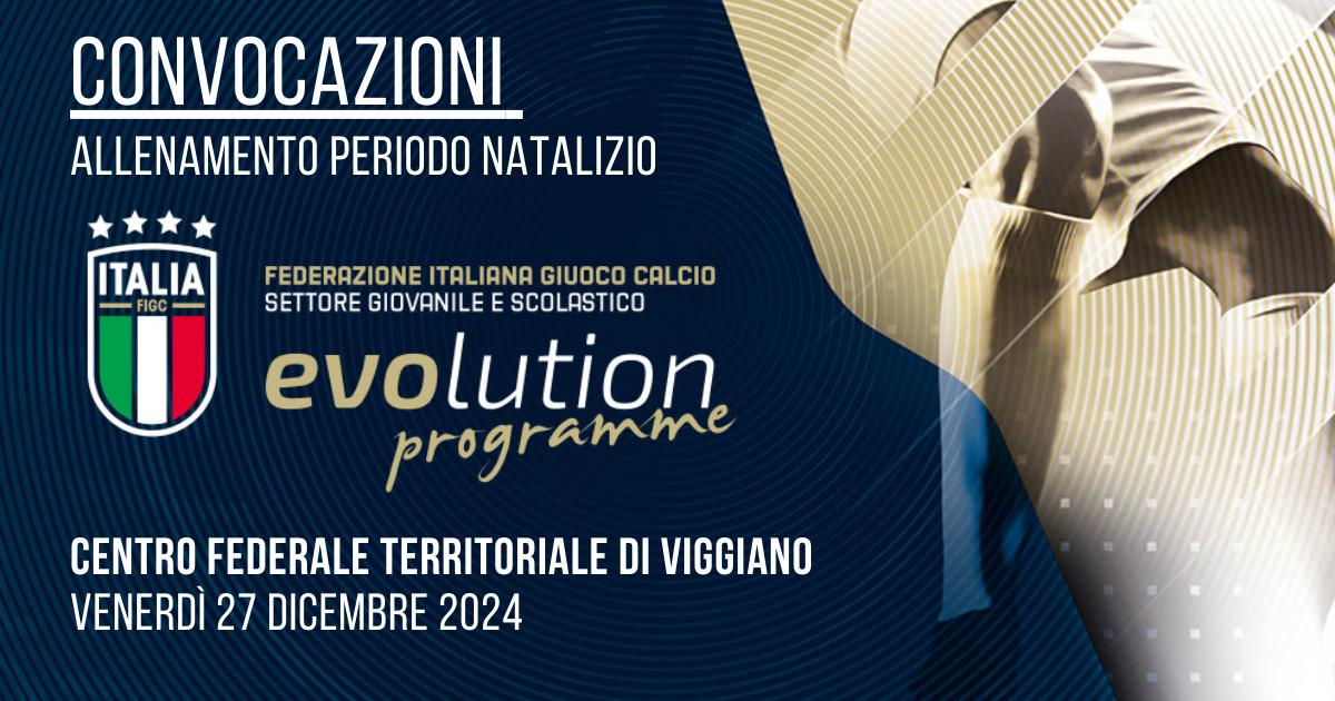 CONVOCAZIONI PER IL CTF DI VIGGIANO 27 DICEMBRE 2024