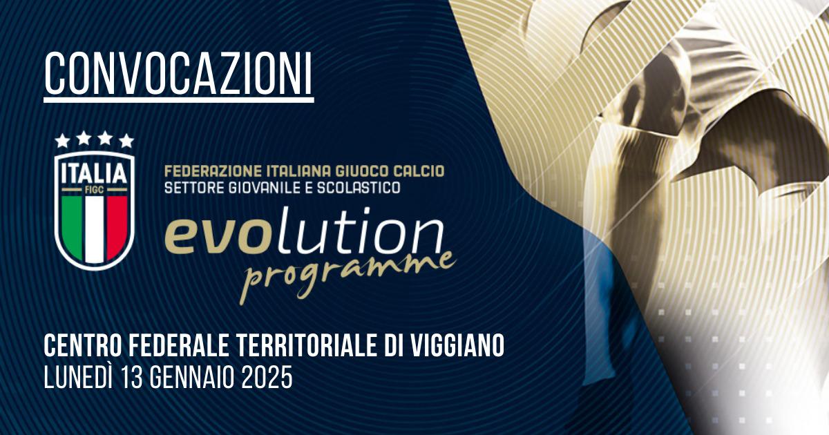 CONVOCAZIONI PER IL CTF DI VIGGIANO 13 GENNAIO 2025
