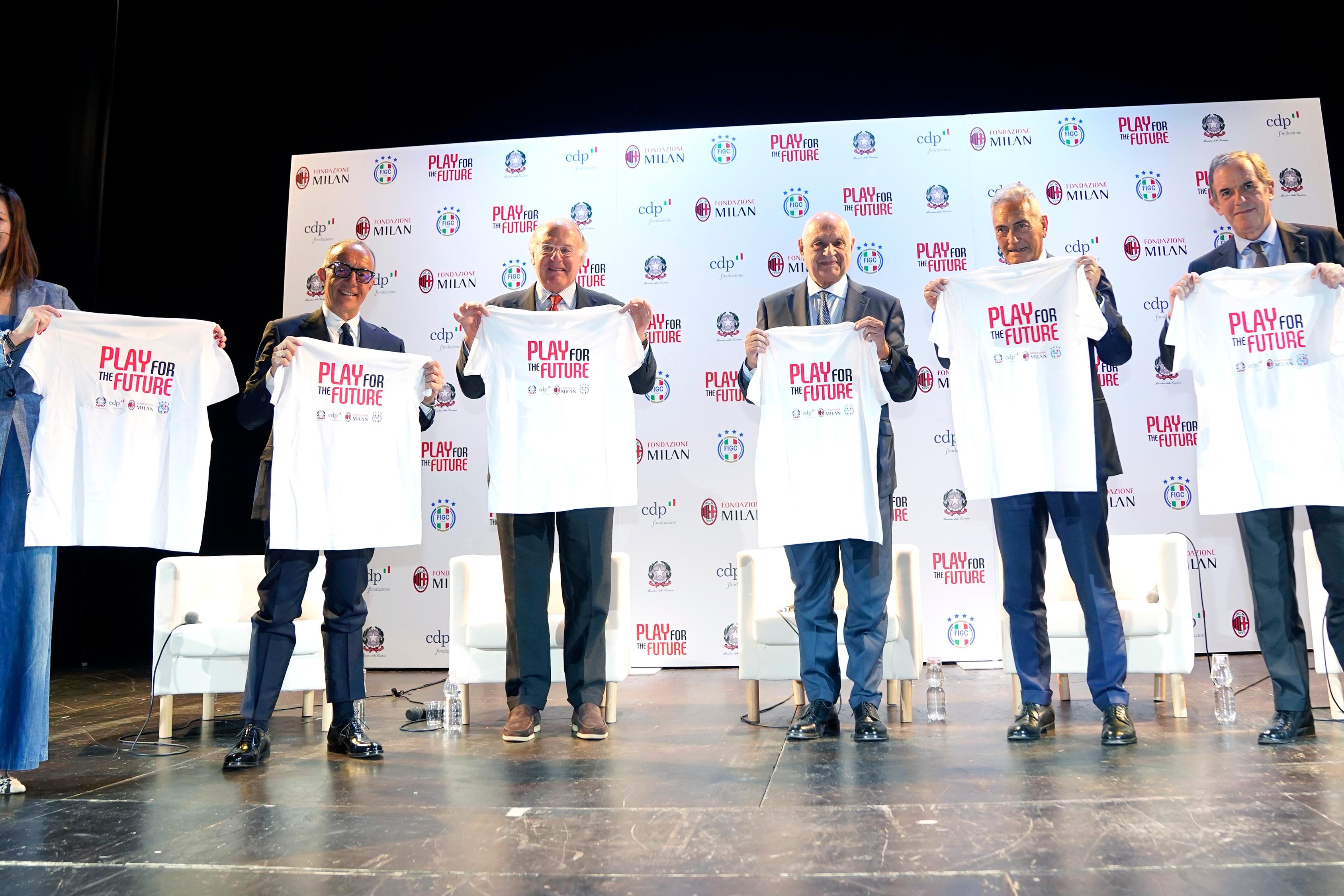 Lo sport come strumento di riscatto sociale: la nuova edizione di 'Play for the future' amplia l’orizzonte. Gravina: \"L'attenzione ai giovani è prioritaria\"