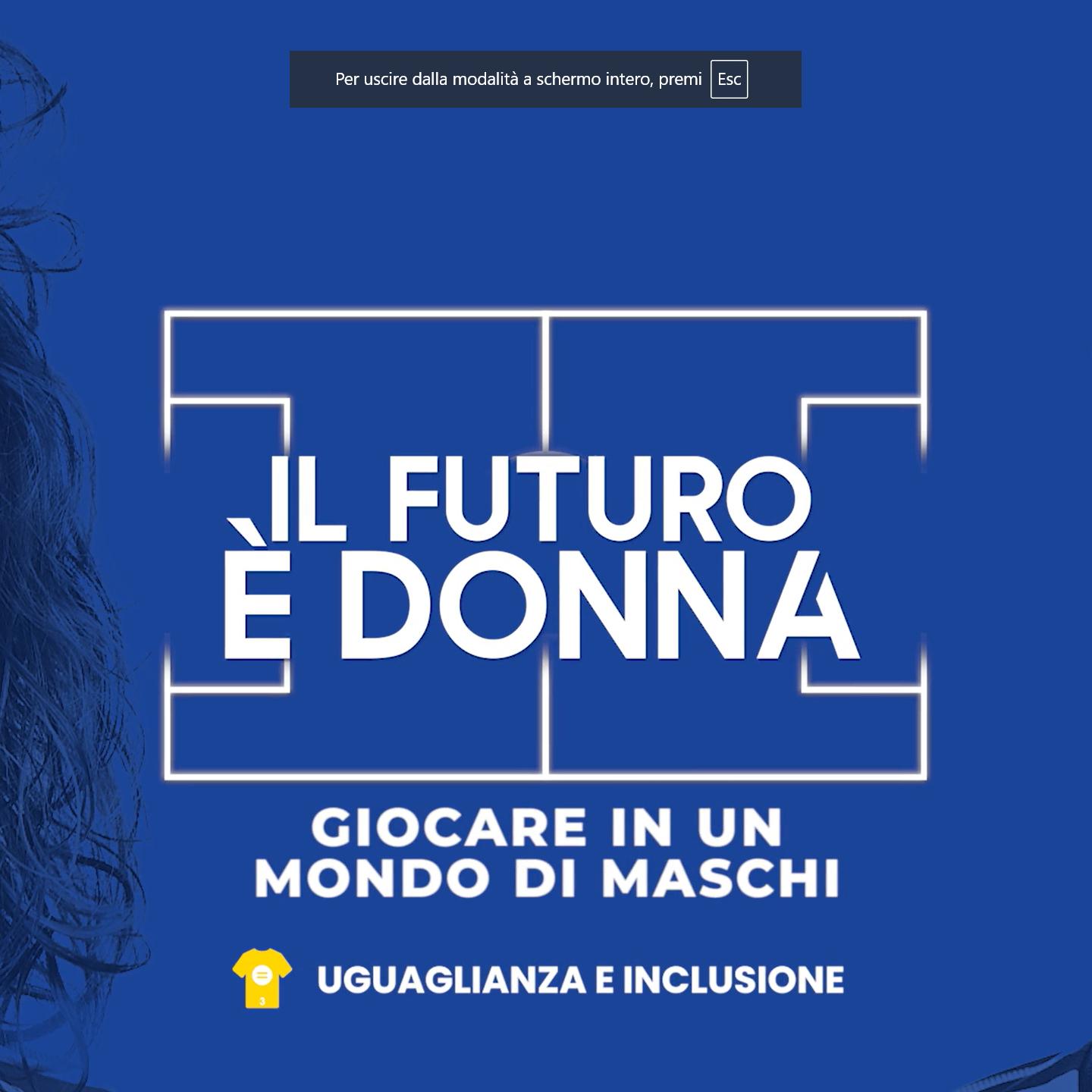 Il 'Futuro è Donna', il teaser della terza puntata: \"Giocare in un mondo di maschi\"
