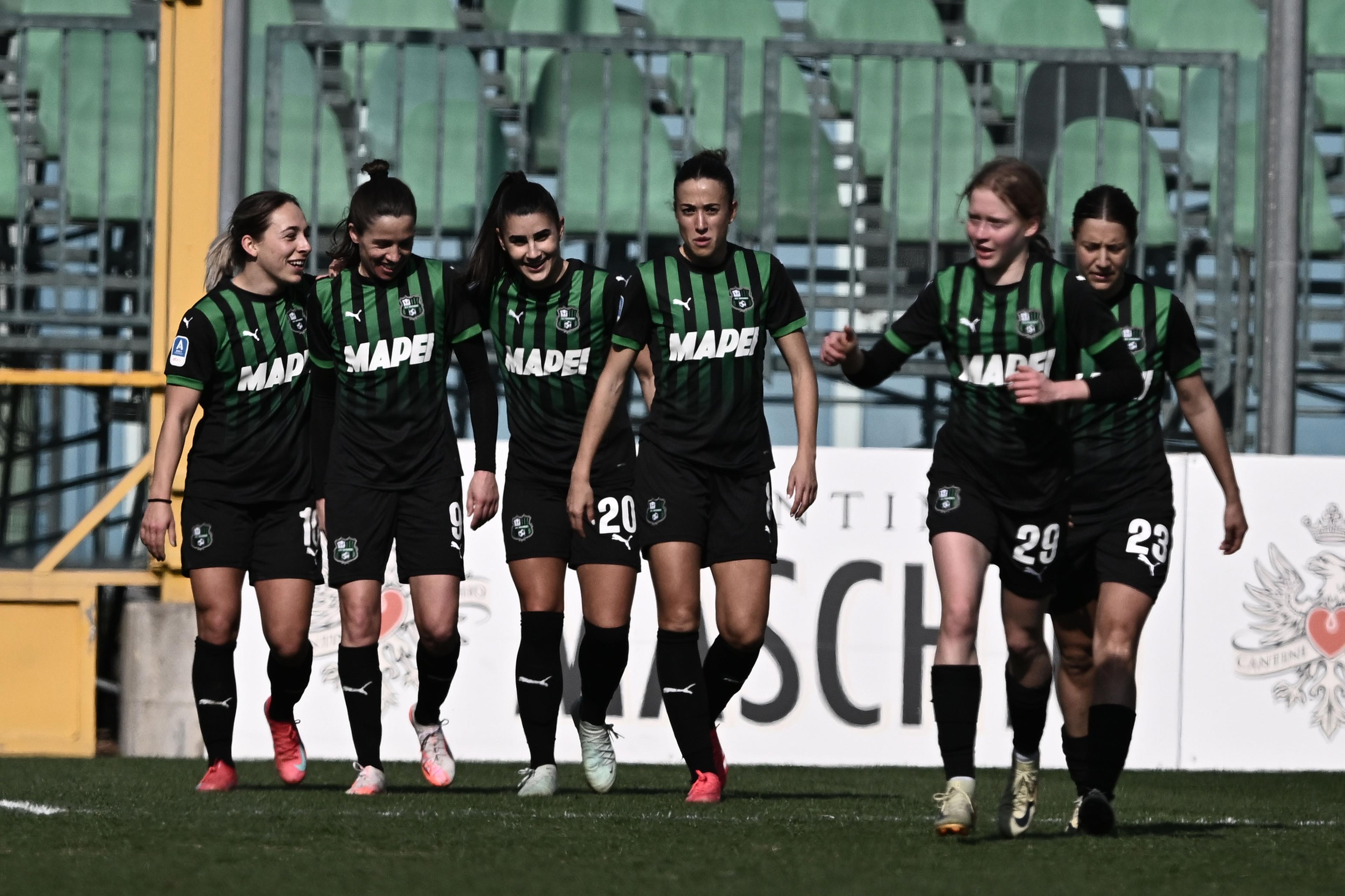 Daniela Sabatino (Sassuolo Women) ; March 2; 2025 - Football : Italian championship 2024 2025 Femminile ; 19°Day; match between Sassuolo Women 3-1 Napoli Women at Enzo Ricci Stadium ; Sassuolo, Italy; ;( photo by aicfoto)(ITALY) [0855]