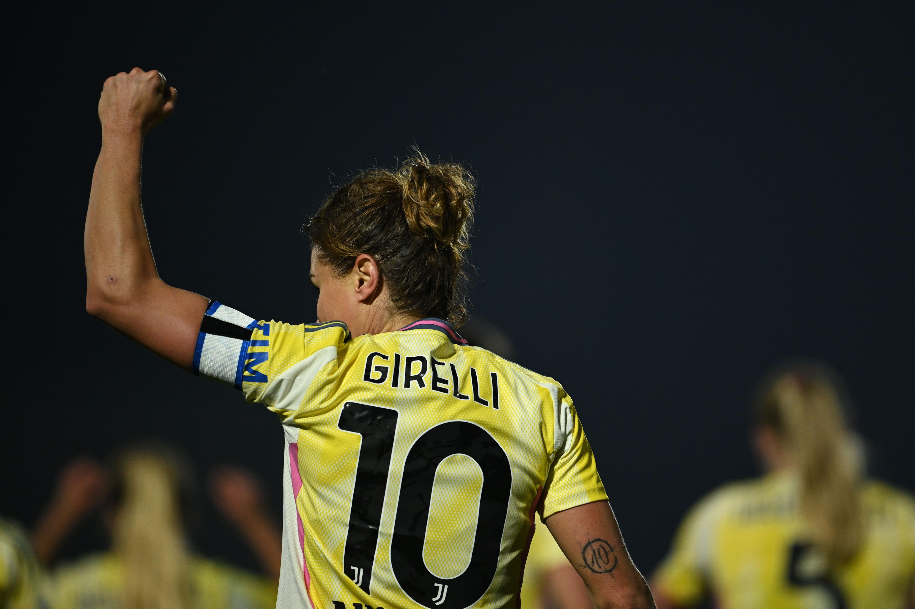 Cristiana Girelli (Juventus Women) ; March 9; 2025 - Football : Italian championship 2024 2025 Femminile ; 20°Day; match between Milan Women 2-2 Juventus Women at Peppino Vismara Stadium ; Milano, Italy; ;( photo by aicfoto)(ITALY) [0855]