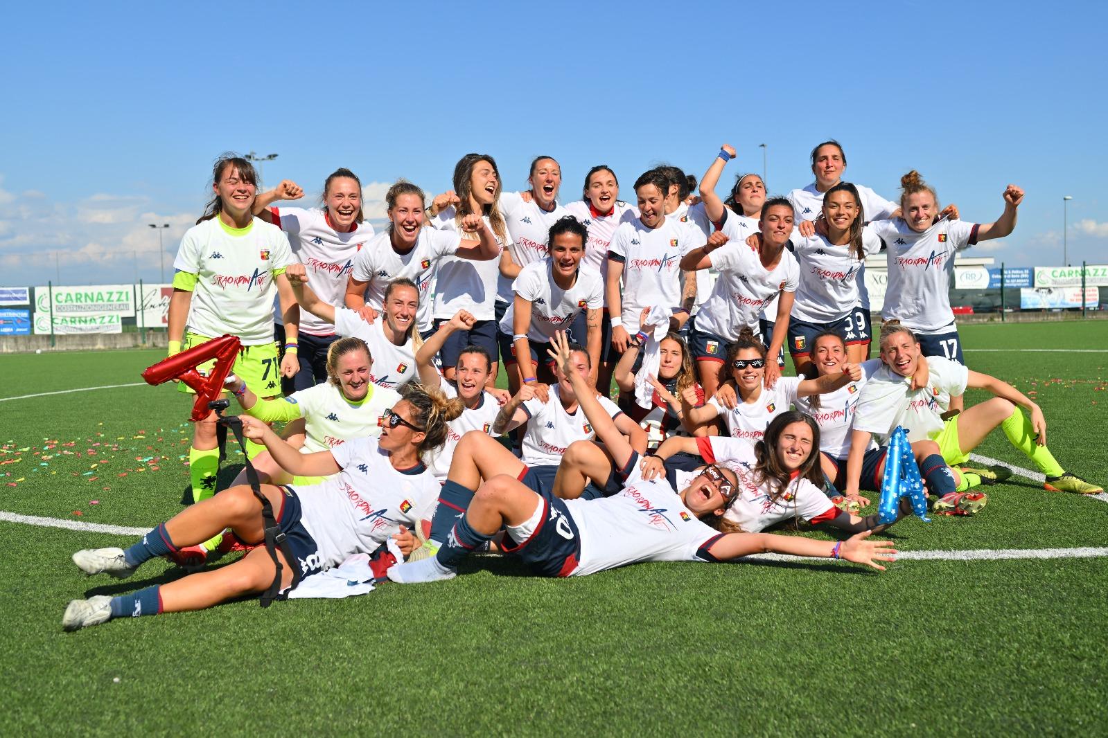 Vittoria del Genoa e sconfitta del Bologna: liguri promosse in Serie A con una giornata d'anticipo