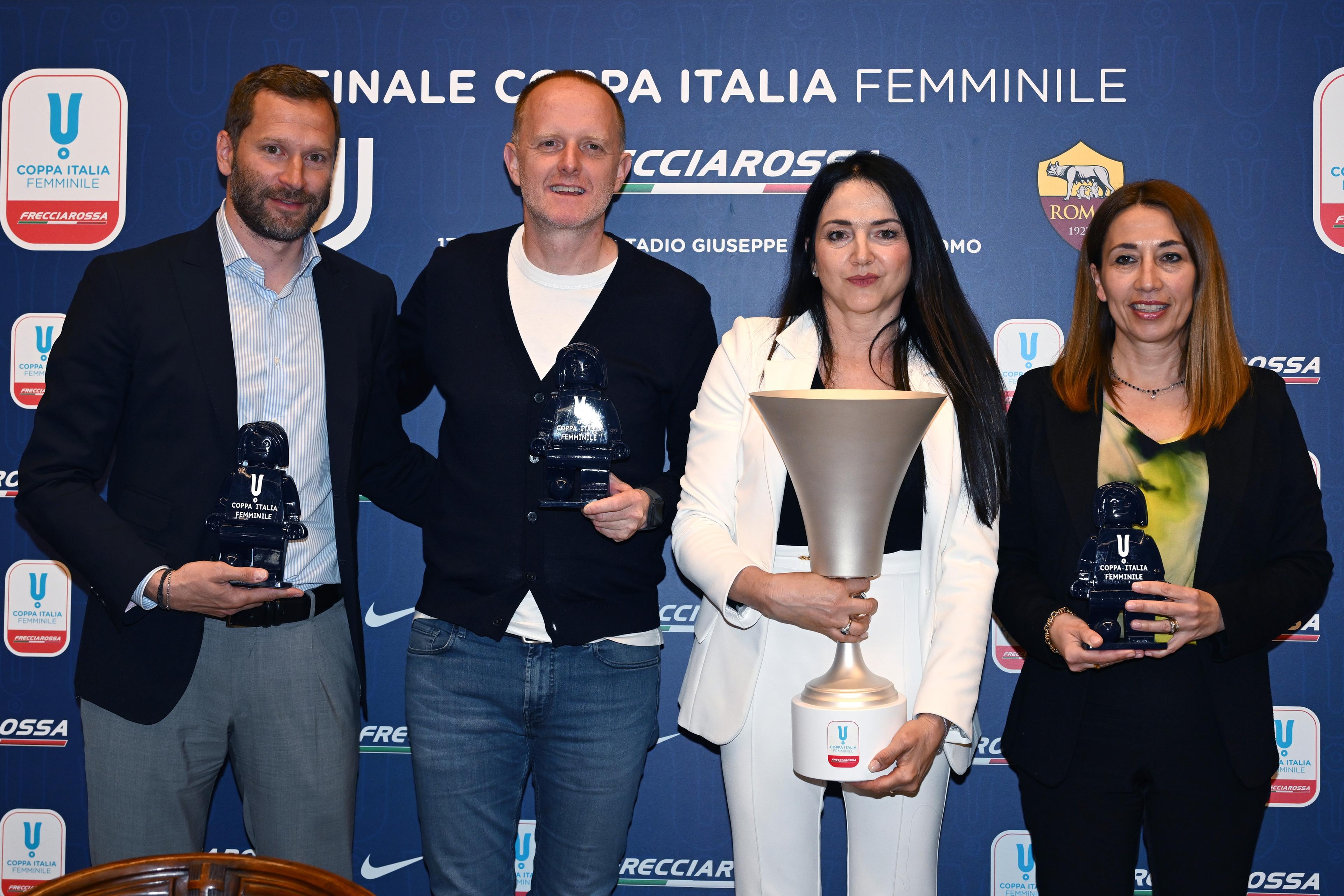 Presentata a Como la finale di sabato 17 maggio tra Juventus e Roma. Cappelletti: \"Un'altra tappa della nostra crescita\". Arbitra l'internazionale Colombo
