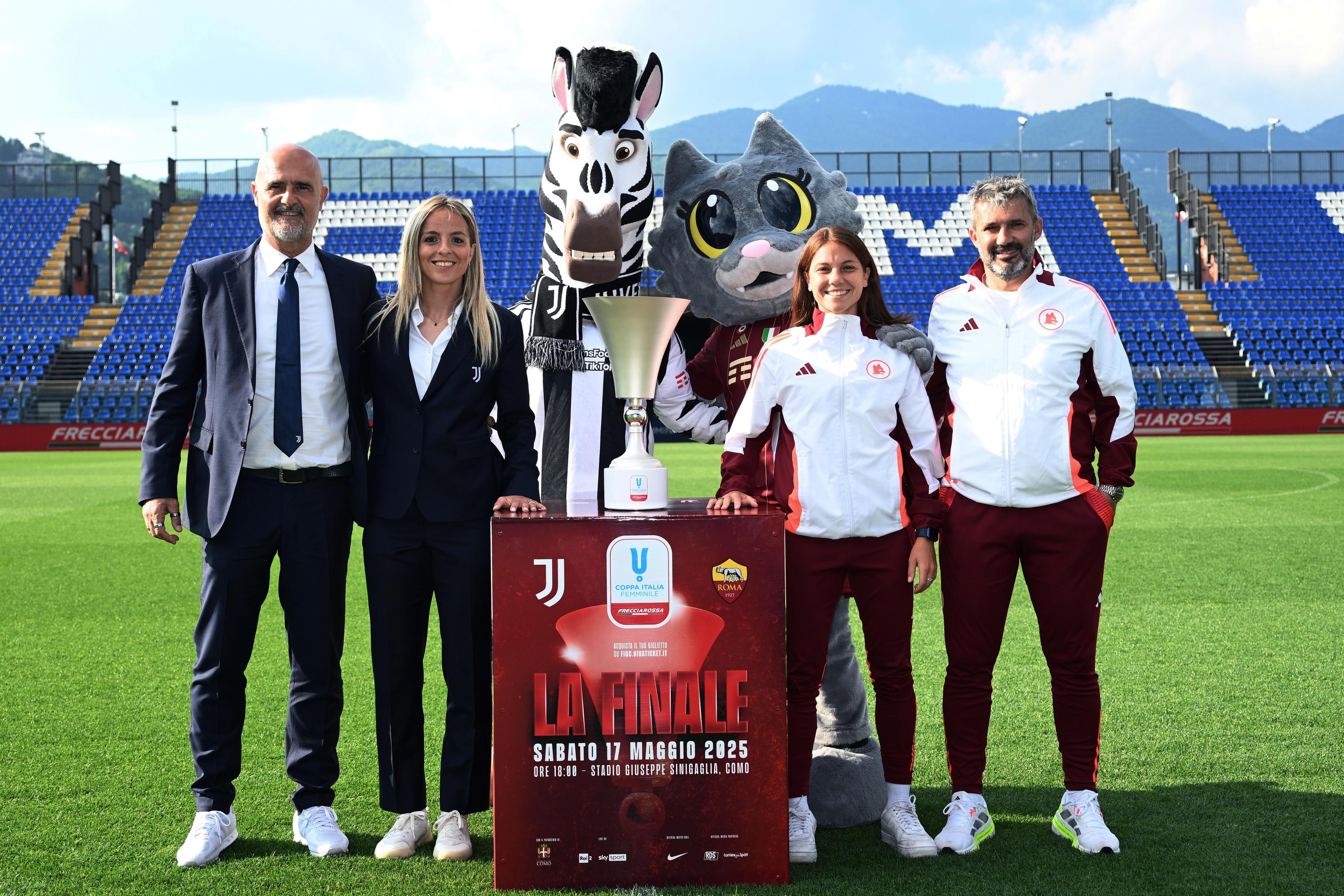 Como si accende per Juventus-Roma: in campo le vincitrici delle ultime cinque edizioni. Le protagoniste: \"Vogliamo chiudere alla grande la stagione\"