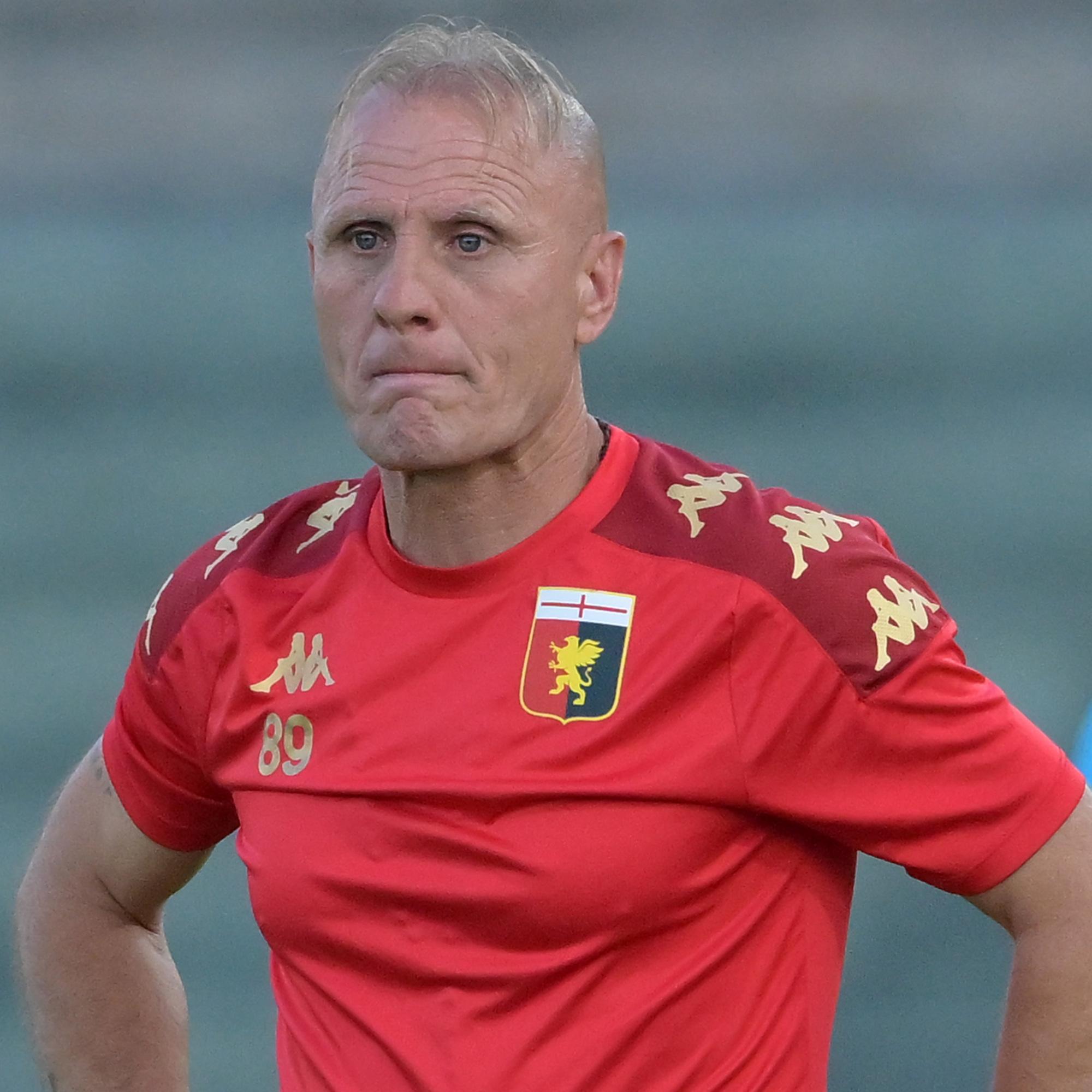 ANCONA, ITALY - JUNE 13 Gennaro Ruotolo head coach of Genoa CFC looks on during the U18 Final match between AS Roma and Genoa CFC at Del Conero Stadium on June 13, 2024 in Ancona, Italy. (Photo by Giuseppe Bellini/Getty Images)