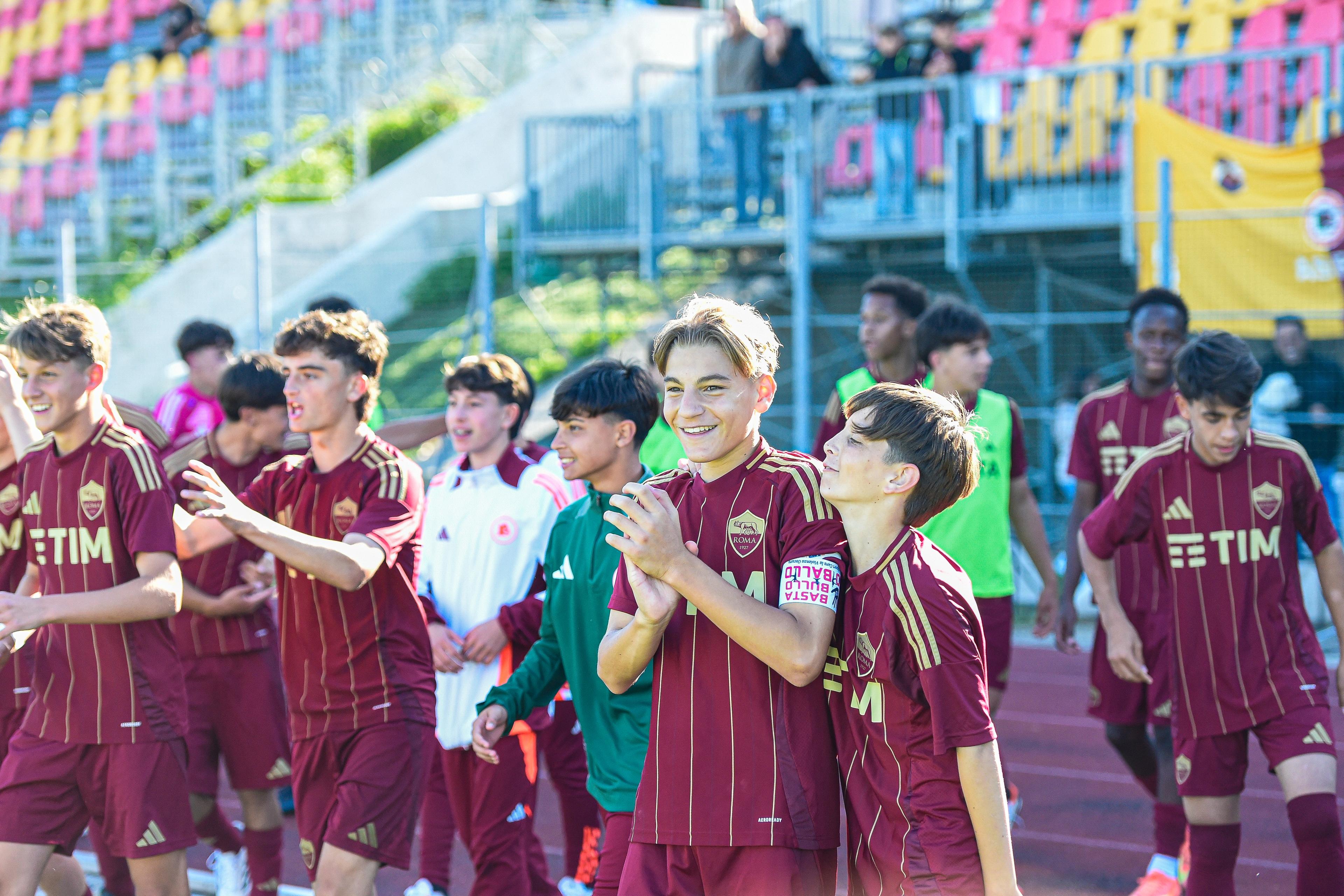 Roma-Padova la finalissima del Torneo Under 14 Pro. Eliminate Juventus e Parma