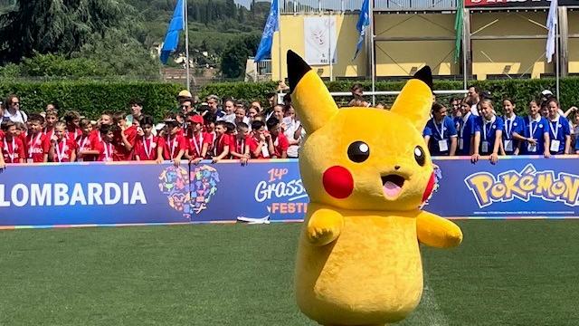 Pokémon Evolution Challenge, non c'è 2 senza 3: per il terzo anno di fila al Grassroots Festival calcio e divertimento con Pikachu