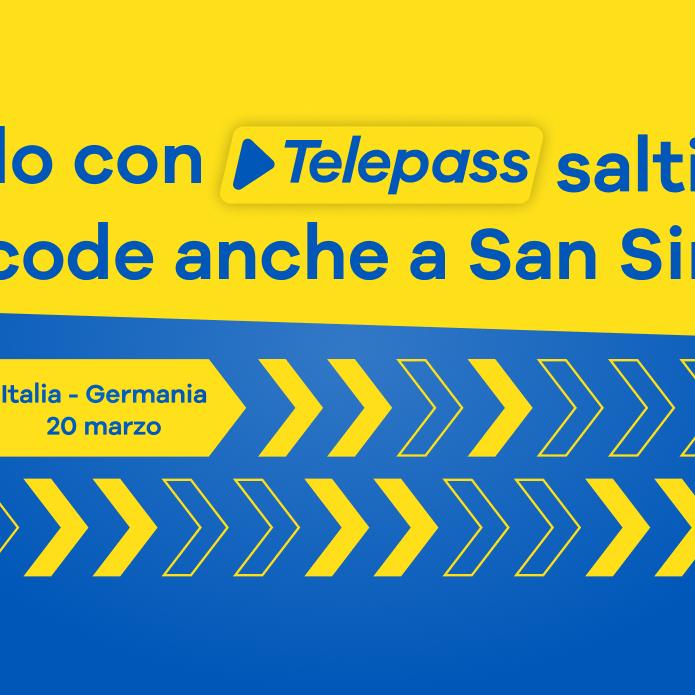 Italia-Germania: con Telepass sarà possibile entrare a San Siro senza fare la coda