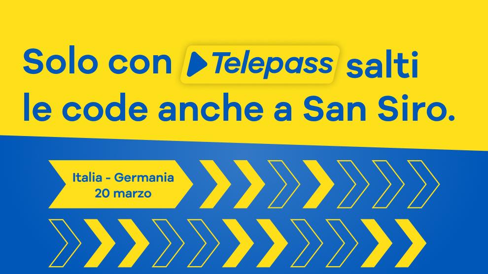 Skip the queues for Italy vs. Germany at San Siro with Telepass