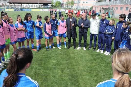Ventiquattro convocate per il primo raduno stagionale, il 27 marzo amichevole in famiglia con l’Under 16 Femminile