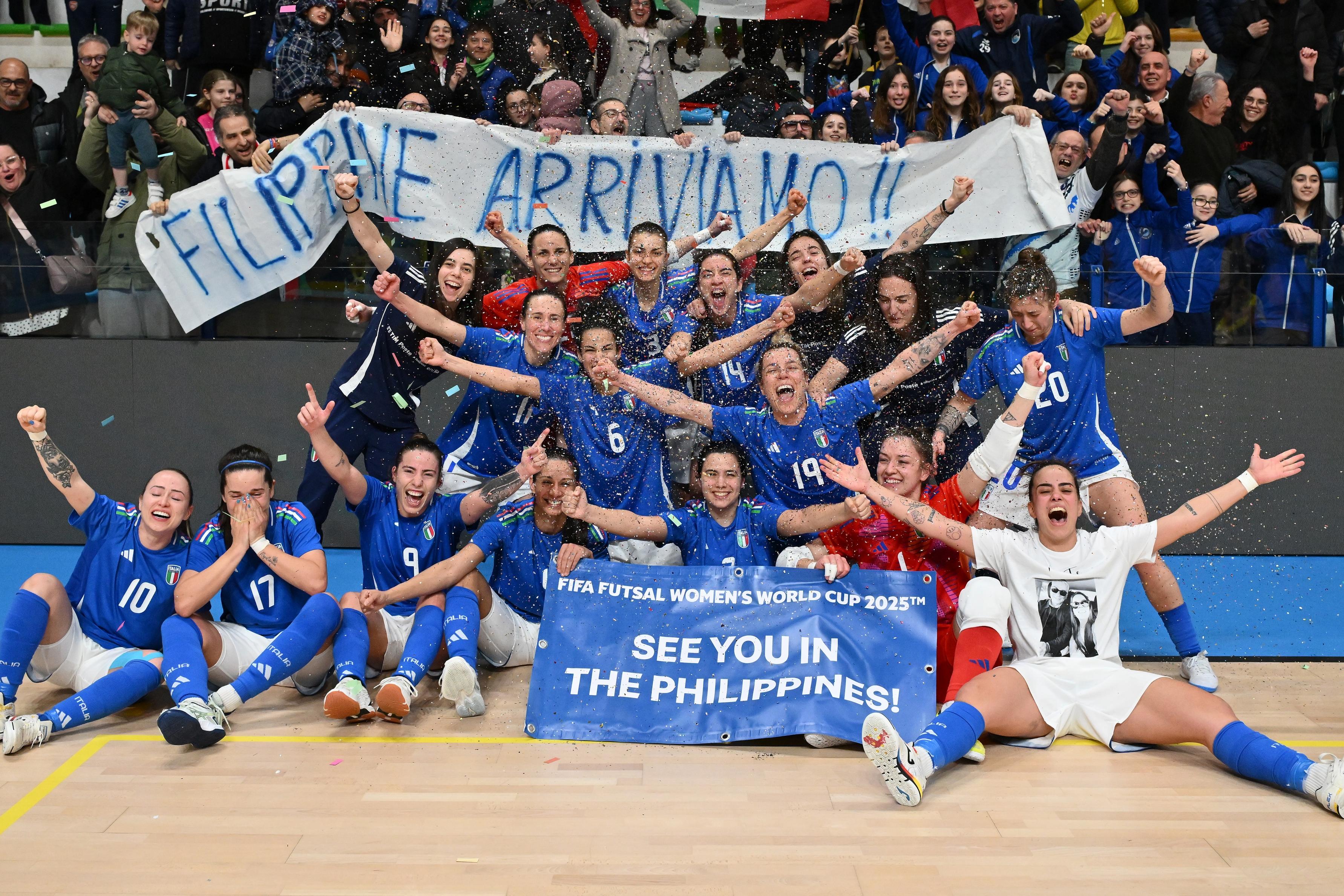 Il sogno è realtà! L’Italfutsal femminile batte anche la Svezia e vola al primo Mondiale della storia. Gravina: \"Una grande soddisfazione\"
