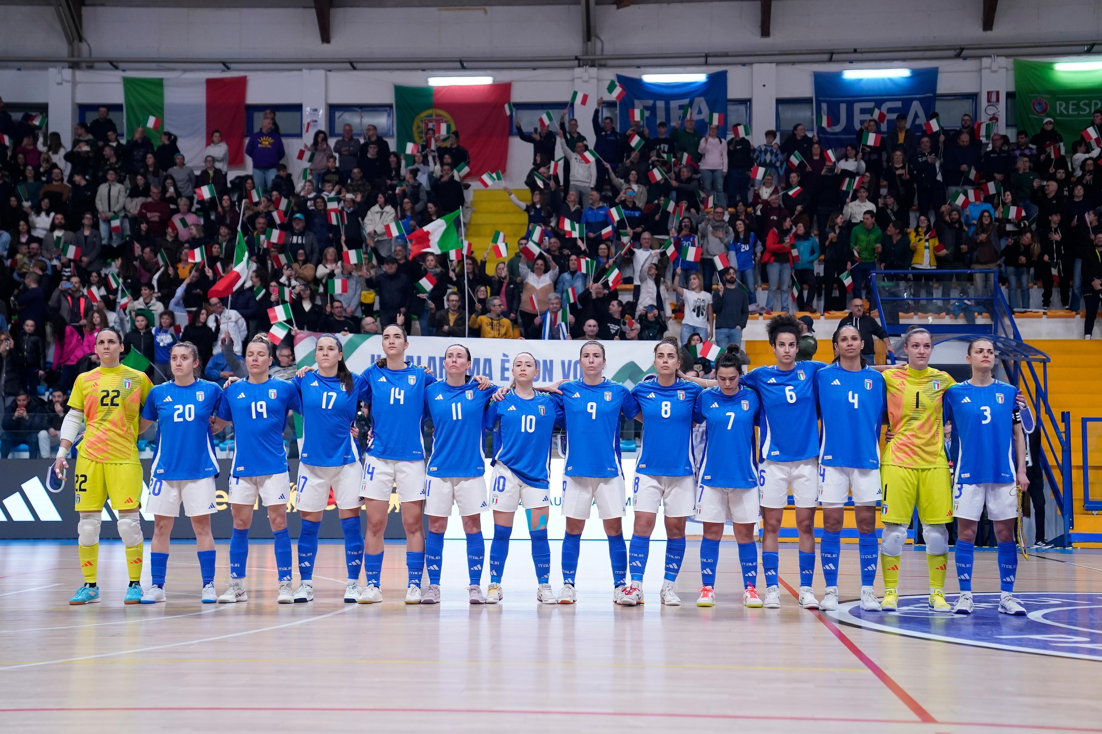 Pala Roma in festa per la qualificazione al Mondiale, ma vince 4-0 il Portogallo. Salvatore: \"Vissute comunque emozioni uniche\"