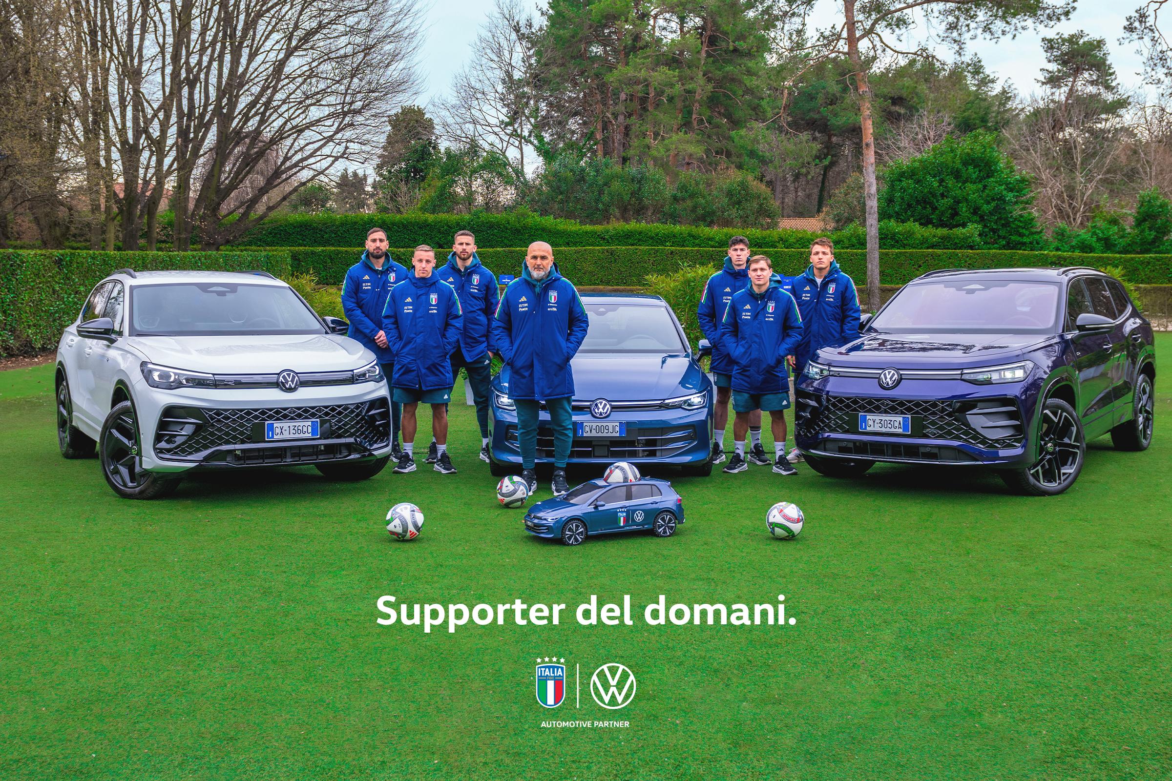Volkswagen e FIGC ancora insieme fino al 2026
