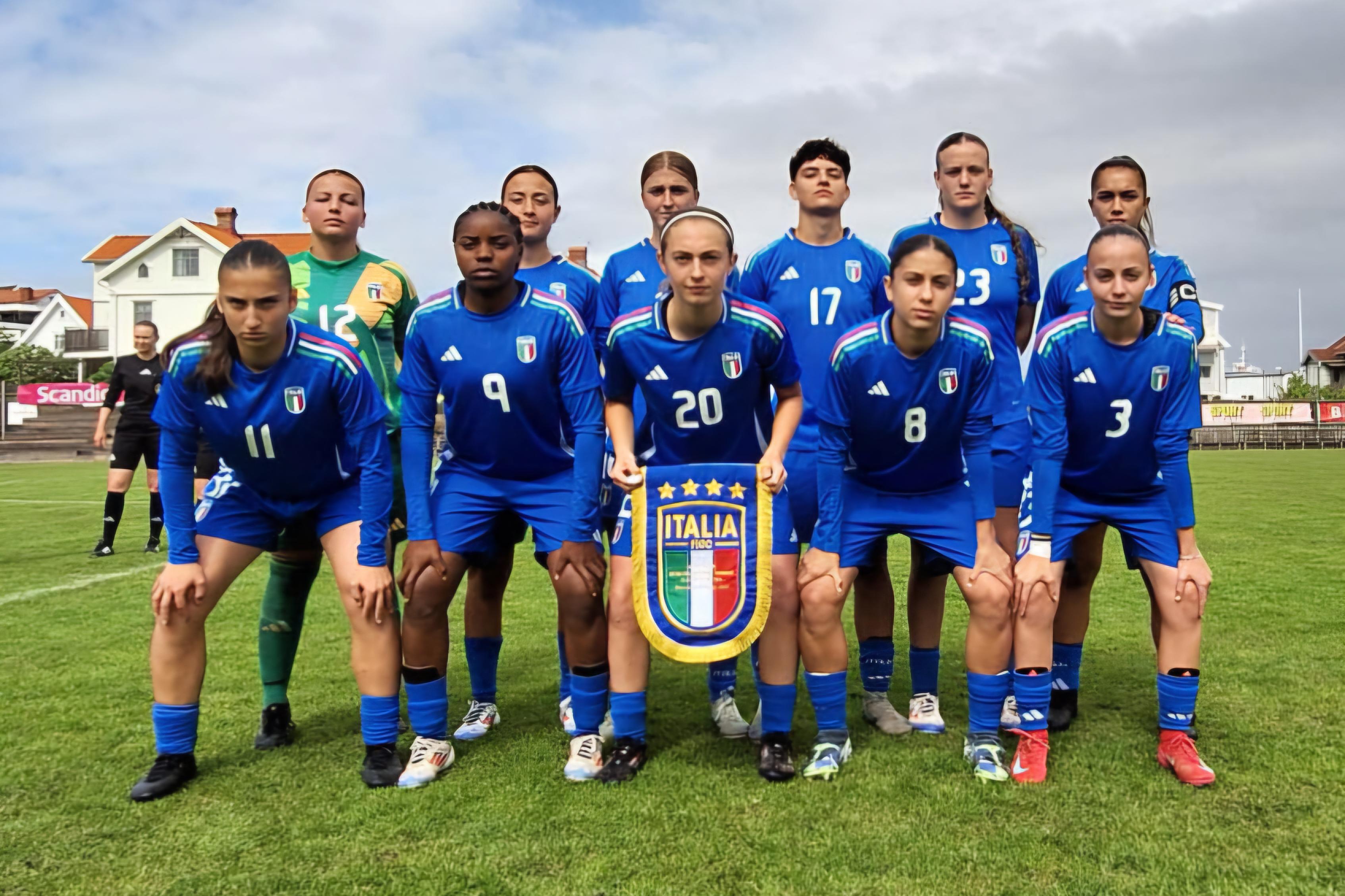 Prima vittoria delle Azzurrine nel Torneo di Sviluppo UEFA in Svezia: Grigolo e Ottaviani firmano il successo sull'Austria