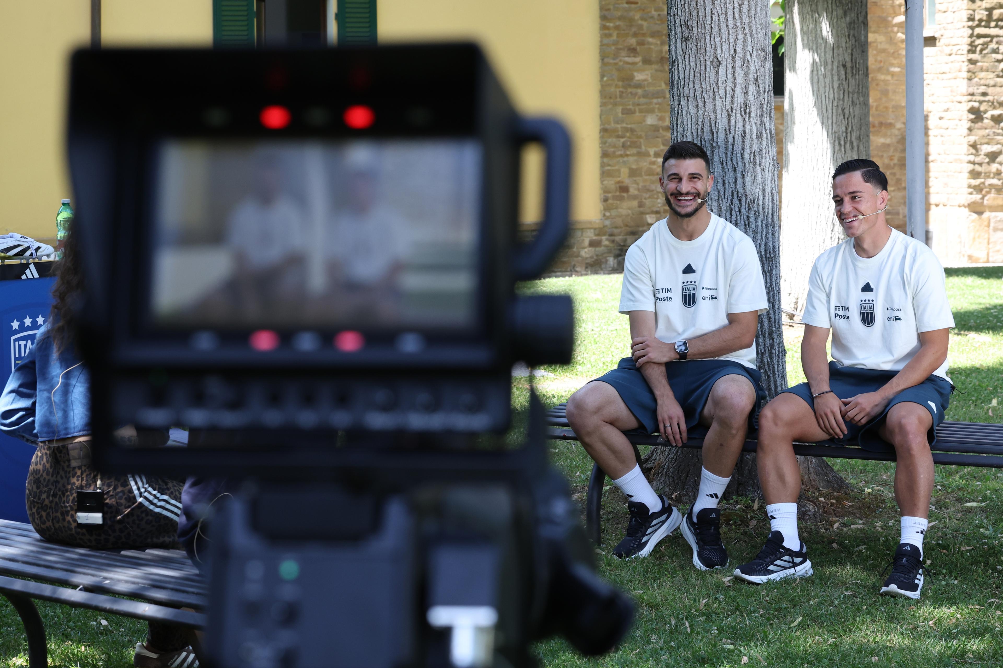 FLORENCE, ITALY - JUNE 02: LIVE RASPADORI ORSOLINI at Centro Tecnico Federale di Coverciano on June 02, 2025 in Florence, Italy. (Photo by Claudio Villa - FIGC/FIGC via Getty Images)