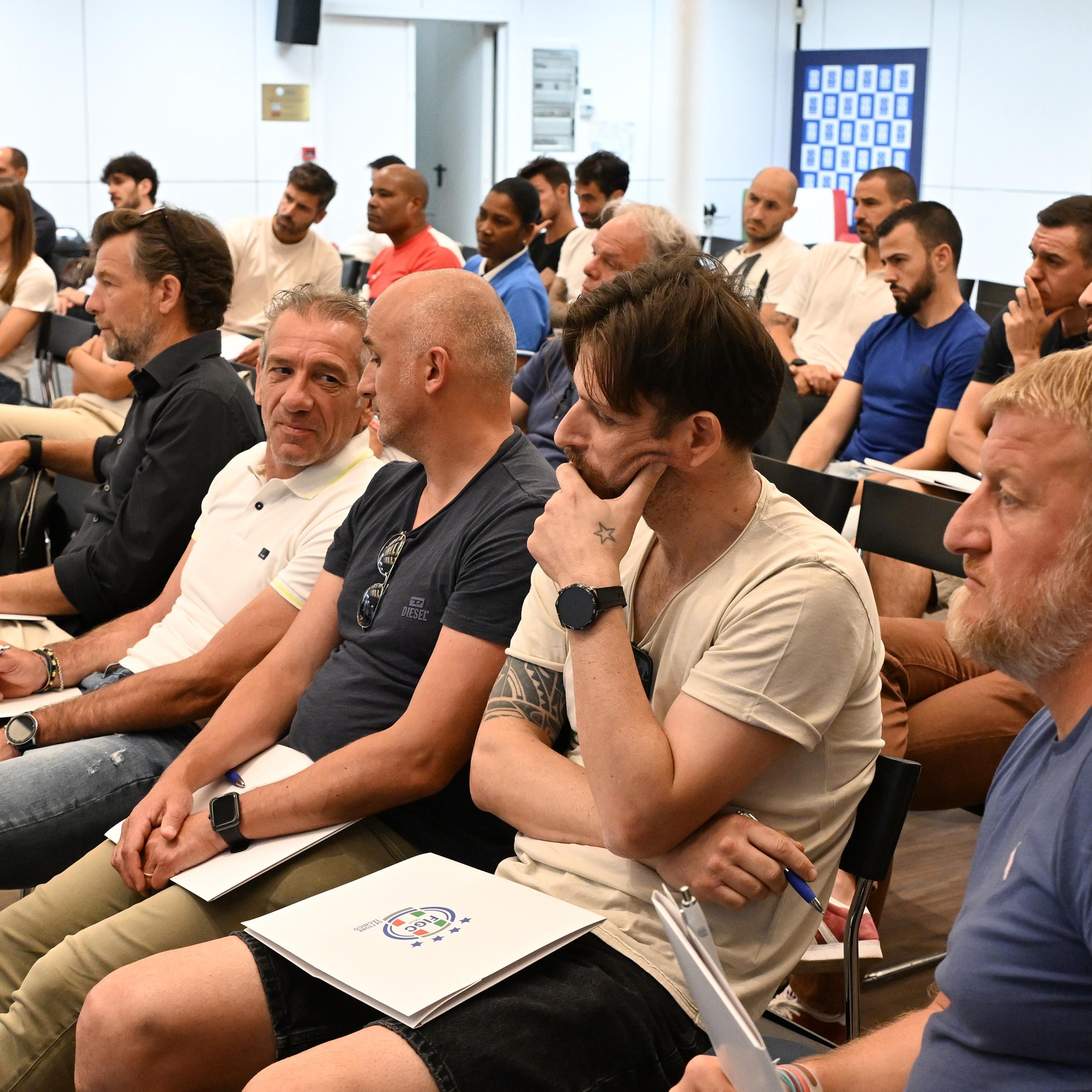 L'inaugurazione del nuovo corso UEFA A al Museo del Calcio