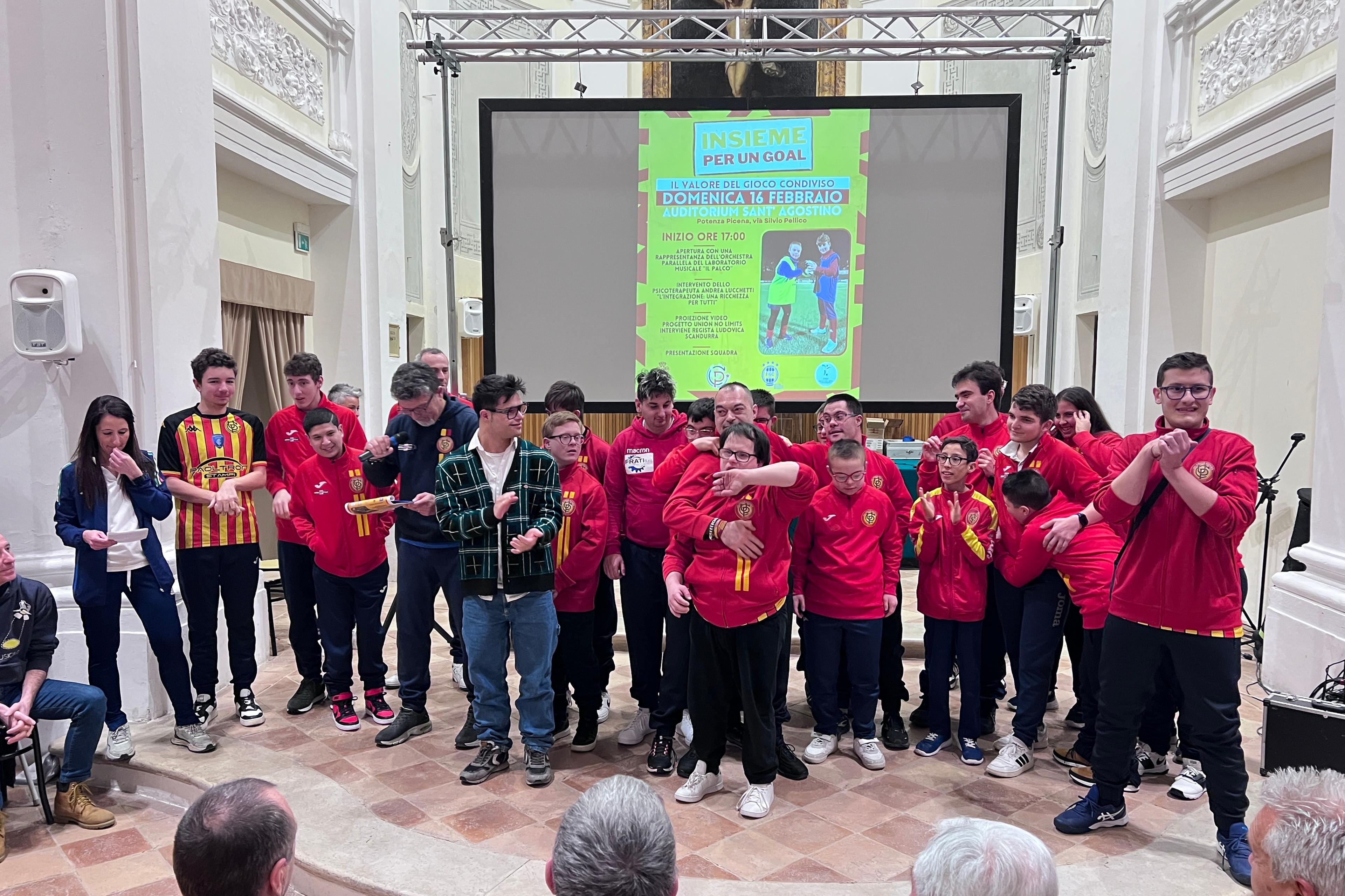 'Insieme per un goal' a Potenza Picena: \"Una dimostrazione concreta di come lo sport può contribuire a cambiare il mondo\"