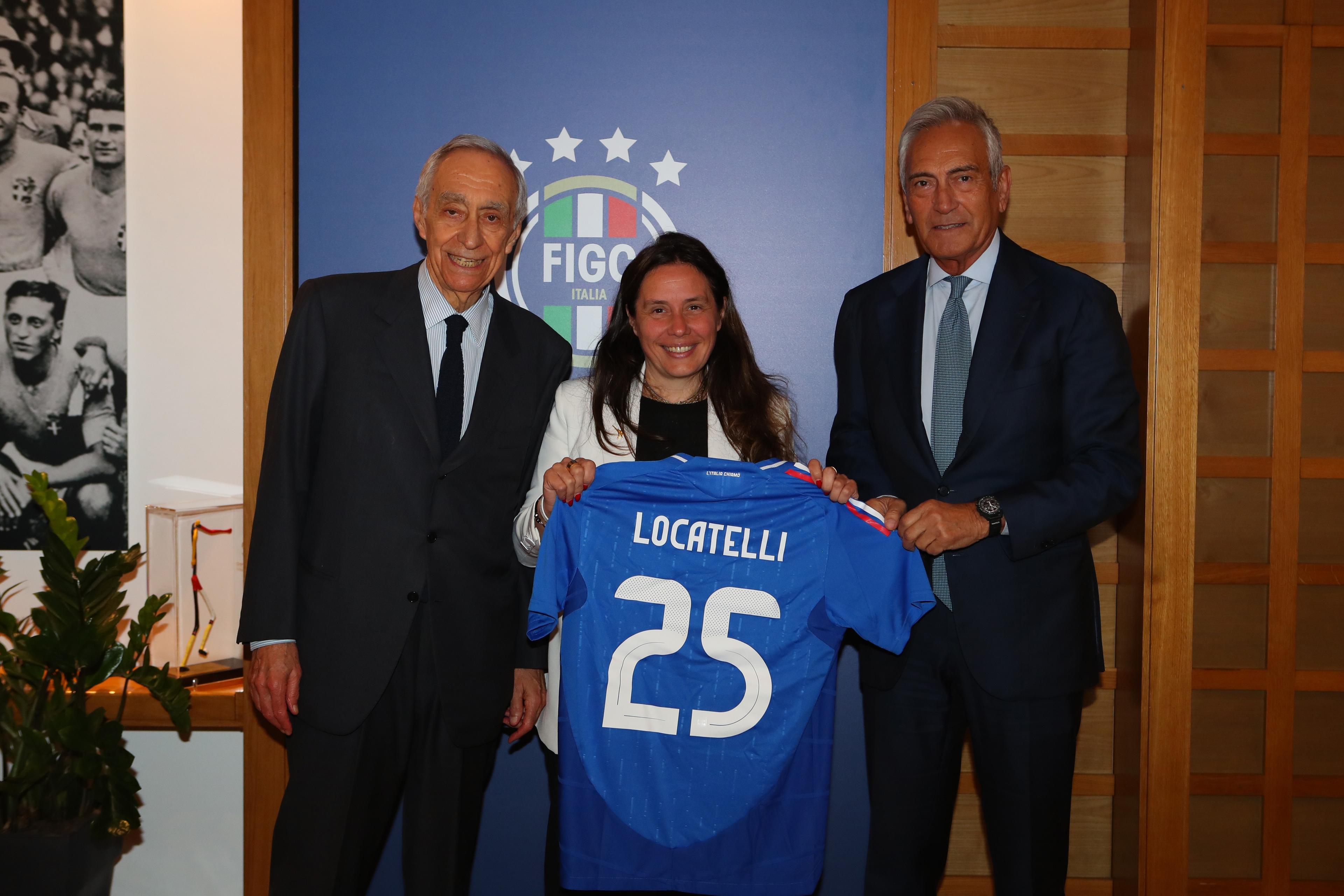 ROME, ITALY - APRIL 17: during the meeting of Minister for Disabilities and FIGC on May 12, 2025 in Rome, Italy. (Photo by Paolo Bruno - FIGC/FIGC via Getty Images)
