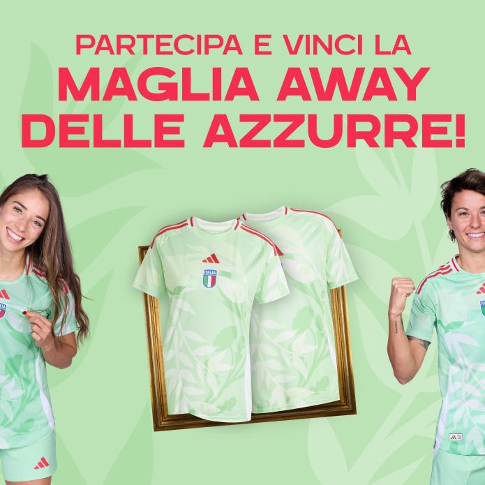 'Vinci con le Azzurre’. Al via il primo contest dedicato ai tifosi della Nazionale Femminile: fino al 3 giugno in palio la nuova maglia away