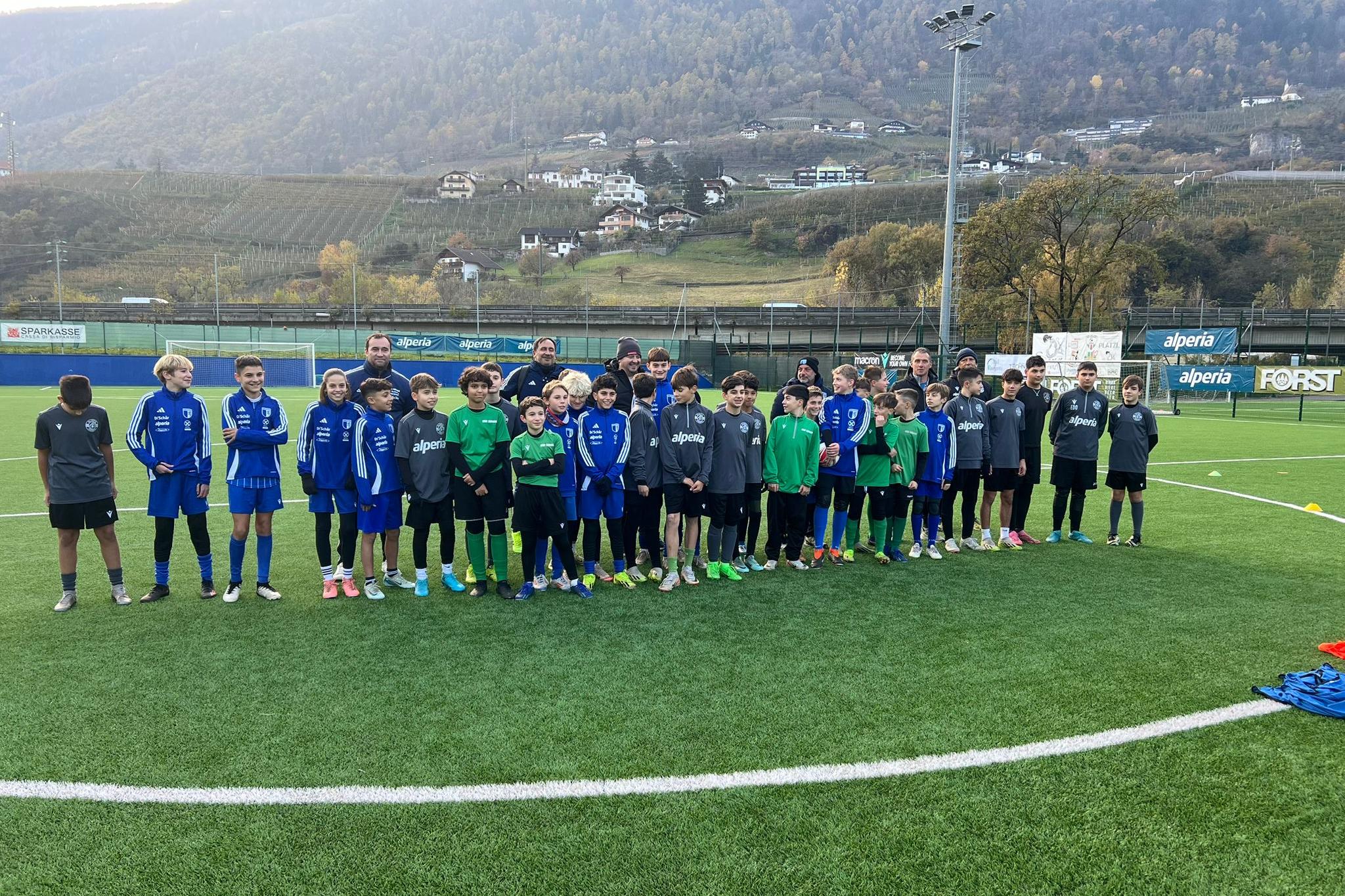 Ast Nord Ovest in piena attività a Merano - Seduta congiunta per gli Esordienti di Olimpia, Obermais Maia Alta e Sinigo