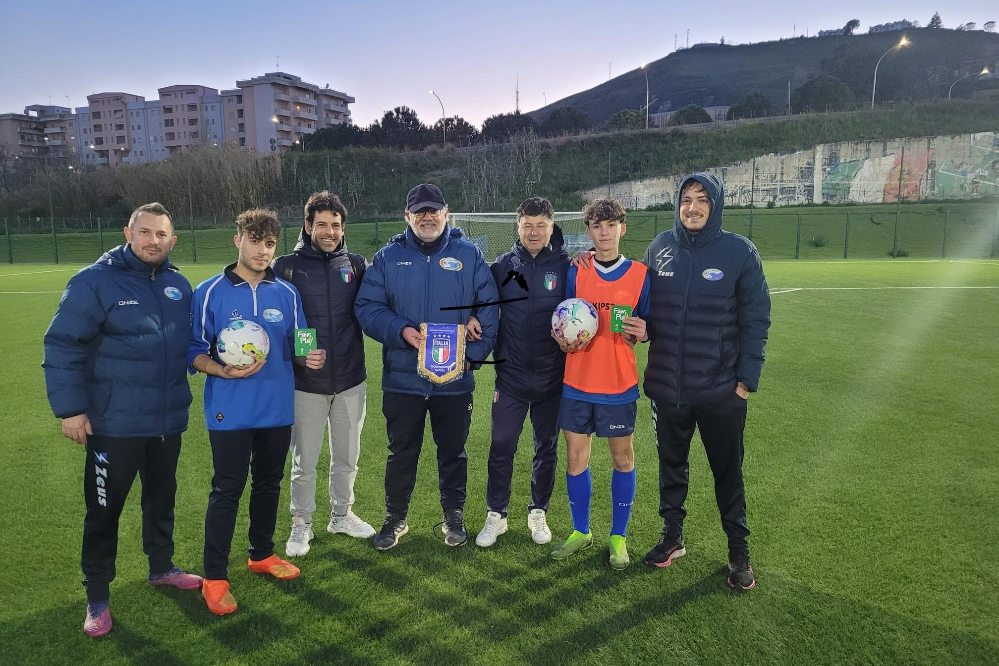 Sgs Calabria, consegnato il Premio Fair Play a due giocatori dell'Asd Molè di Catanzaro