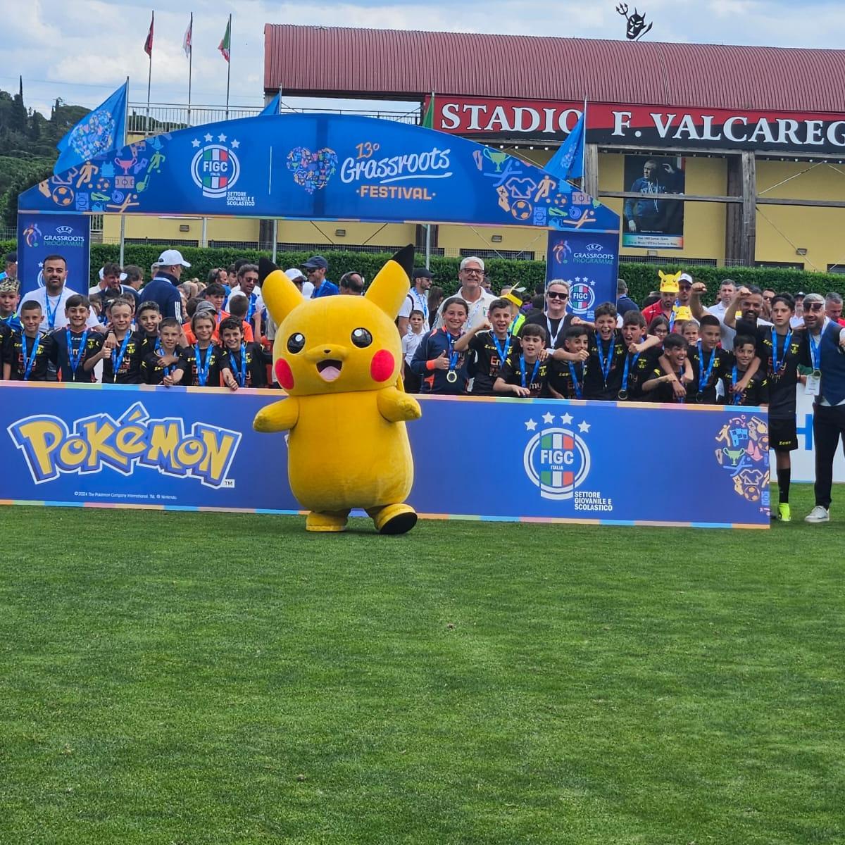 Grassroots Festival a Coverciano: Napoli Femminile vice campione d'Italia U12, alla Real Casarea la Pokemon Evolution Challenge