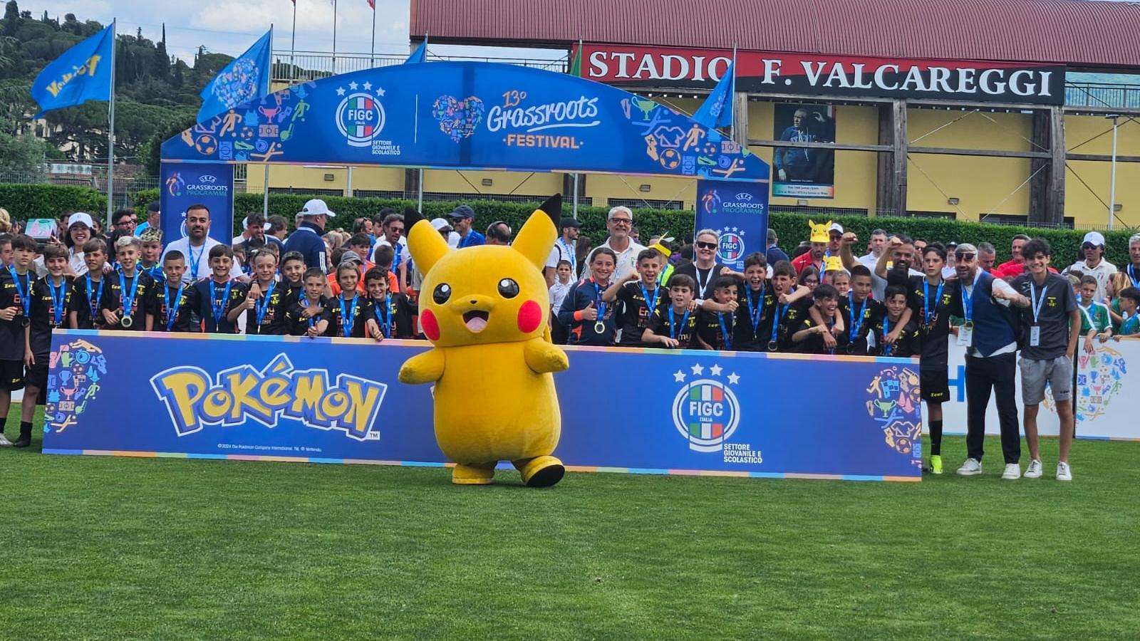 Grassroots Festival a Coverciano: Napoli Femminile vice campione d'Italia U12, alla Real Casarea la Pokemon Evolution Challenge