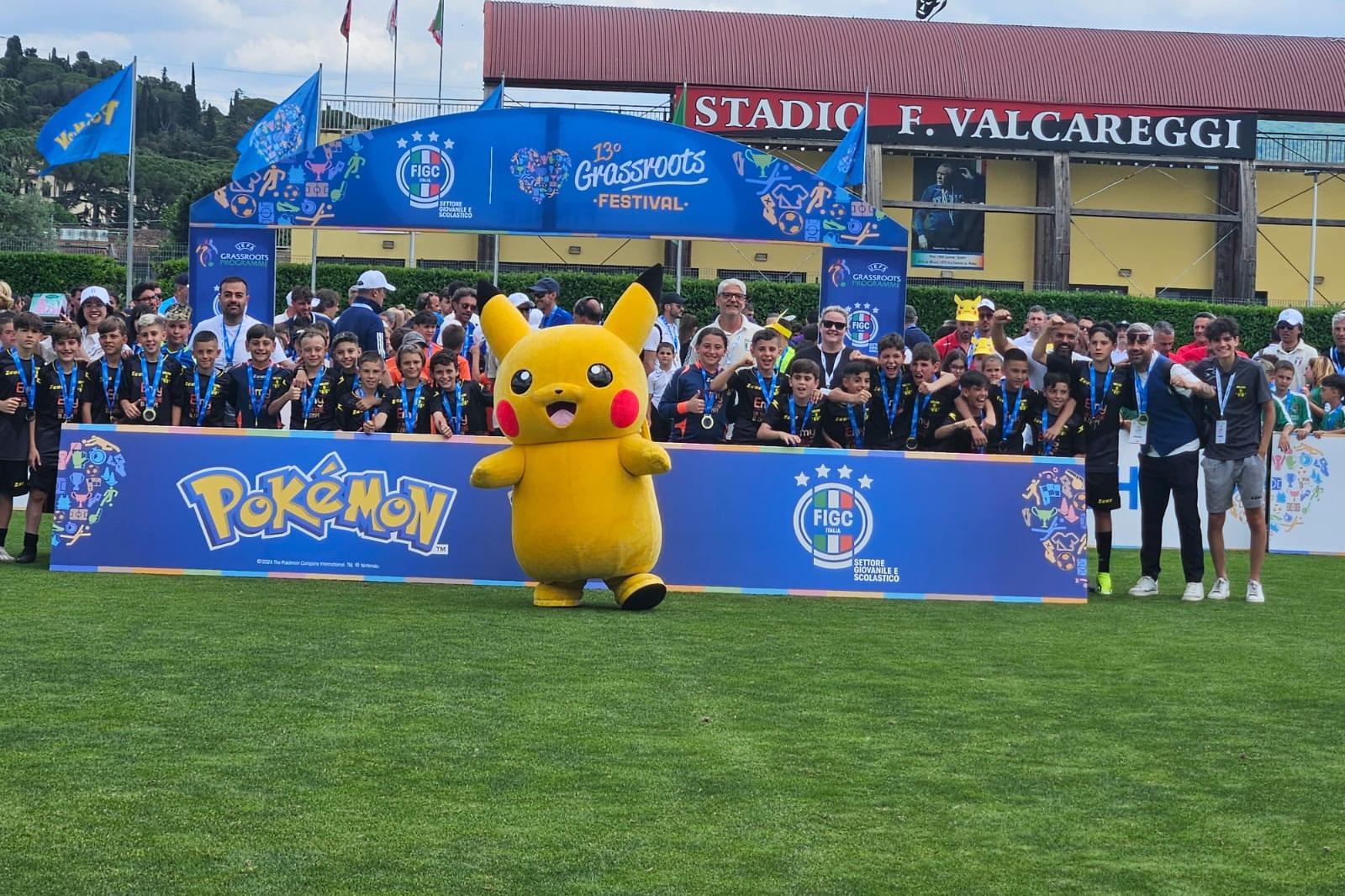 Grassroots Festival a Coverciano: Napoli Femminile vice campione d'Italia U12, alla Real Casarea la Pokemon Evolution Challenge