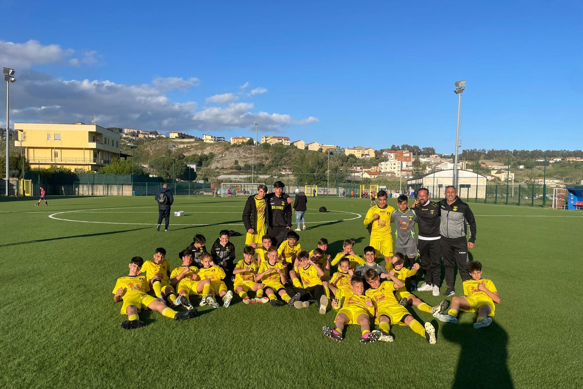 A Catanzaro la Prima Fase Interregionale del Torneo U13 élite: il Real Casarea vince ed accede allo step successivo