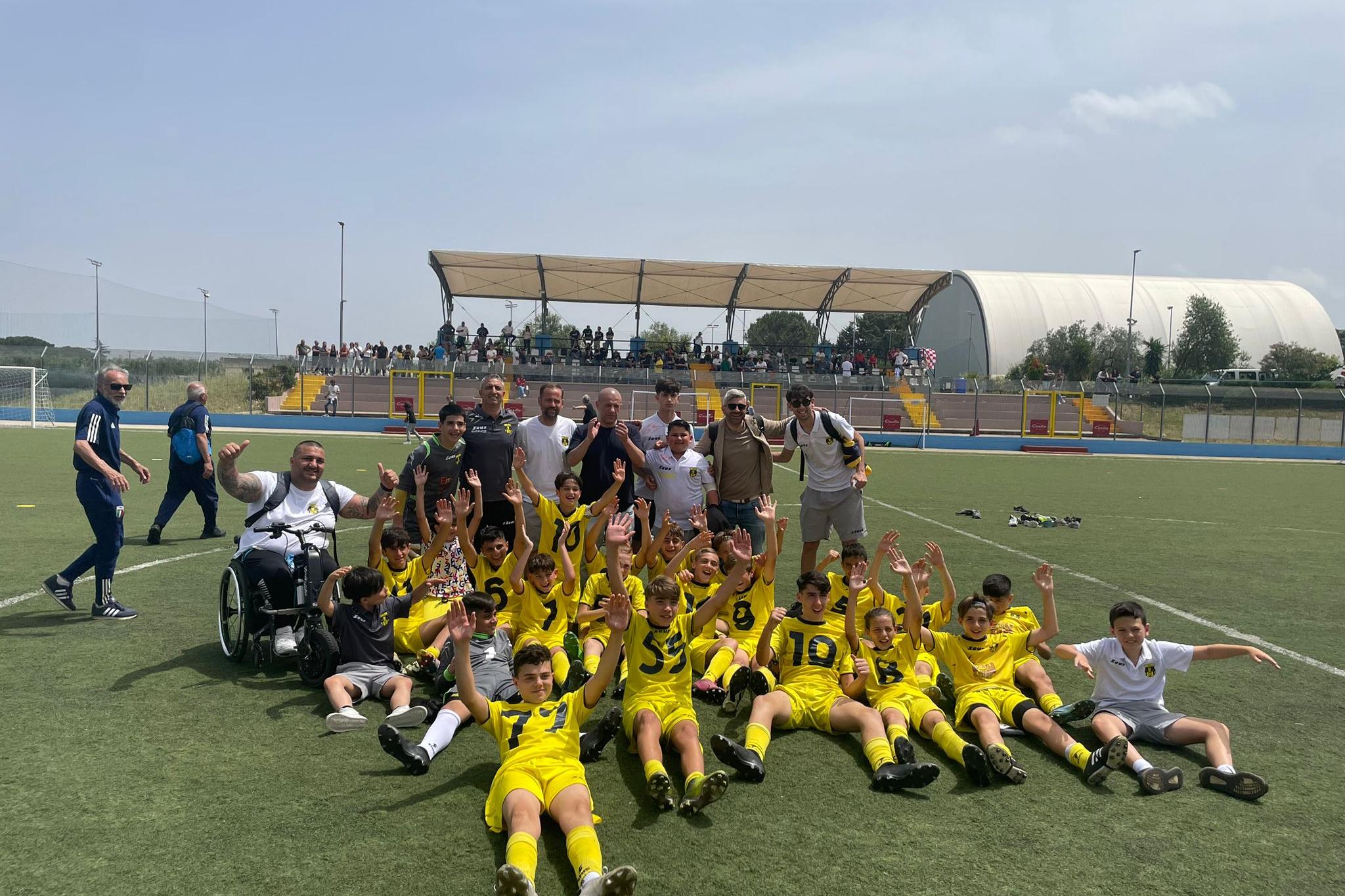 U13 Élite, la Real Casarea vola alla Fase Finale Nazionale di Tirrenia