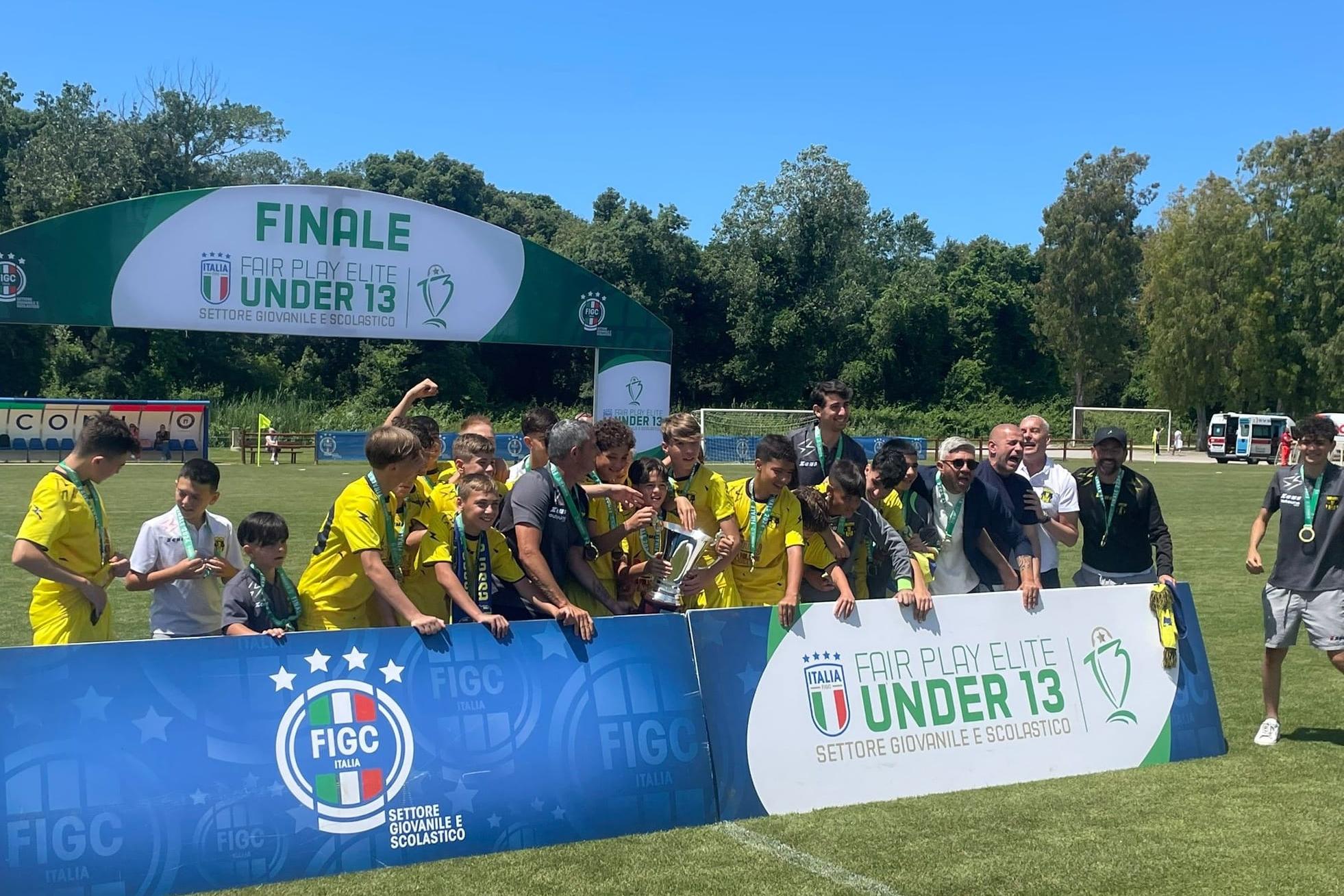 U13 Fair Play Elite, la Real Casarea vince le Finali Nazionali: trionfo al CPO di Tirrenia