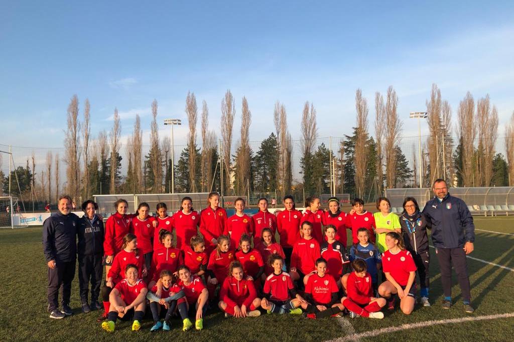 Selezione Under 15 Femminile: il raduno di Corticella del 30.01.20