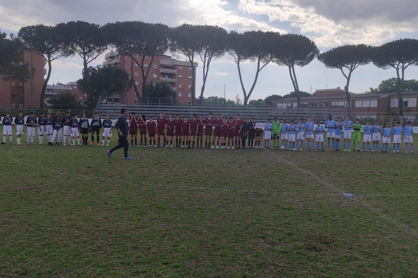 La SS Romulea raggiunge la AS Roma nella seconda fase interregionale del Torneo Under 13 Fair Play Elite