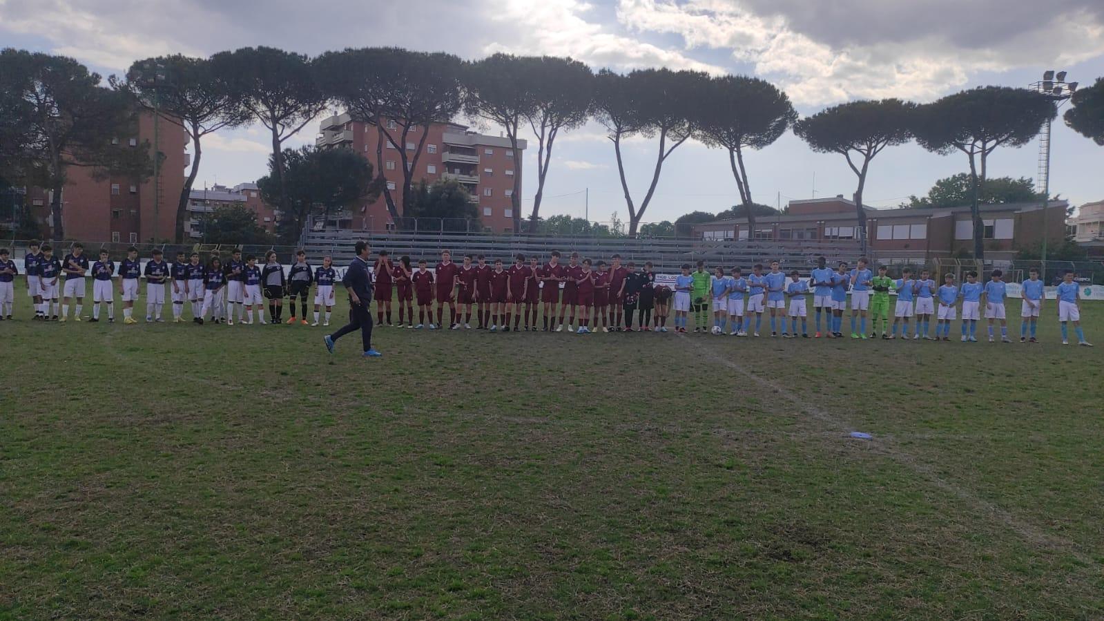 La SS Romulea raggiunge la AS Roma nella seconda fase interregionale del Torneo Under 13 Fair Play Elite